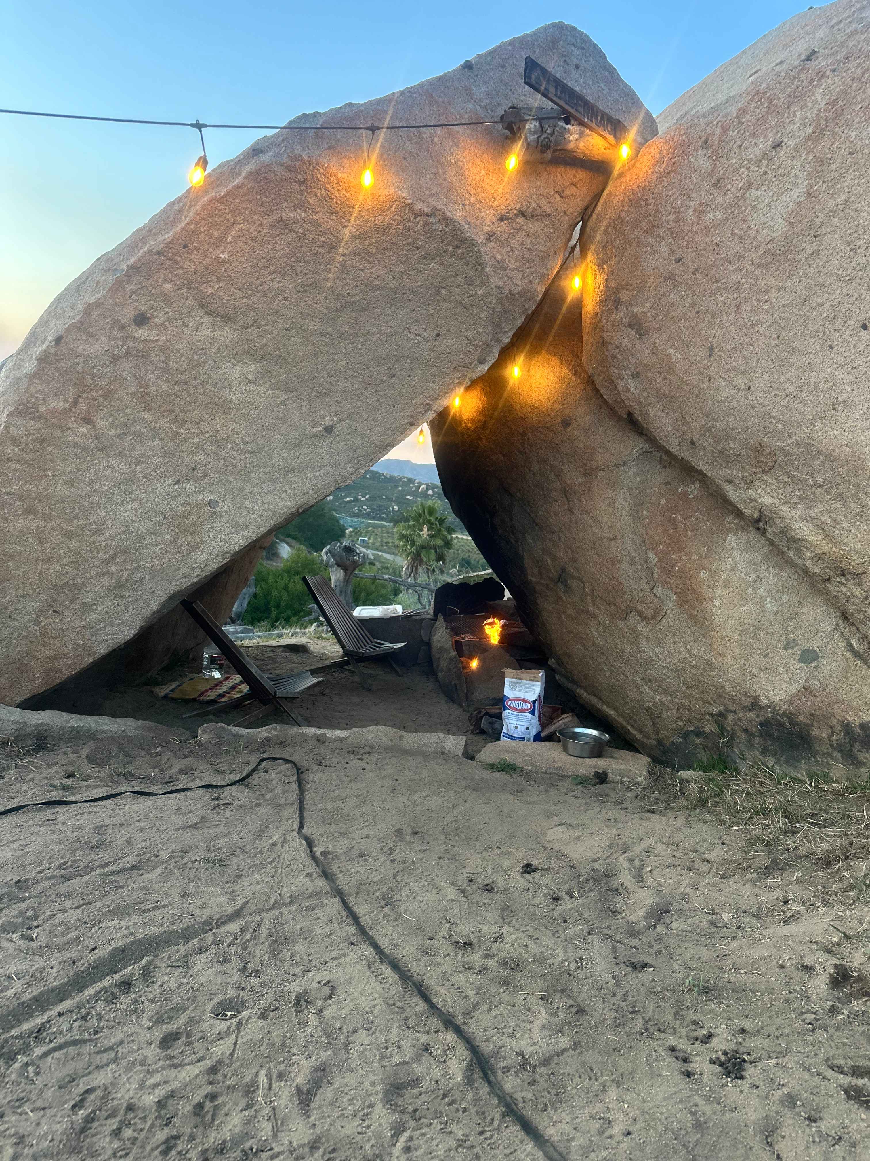 Granite Tabernacle cooking corner