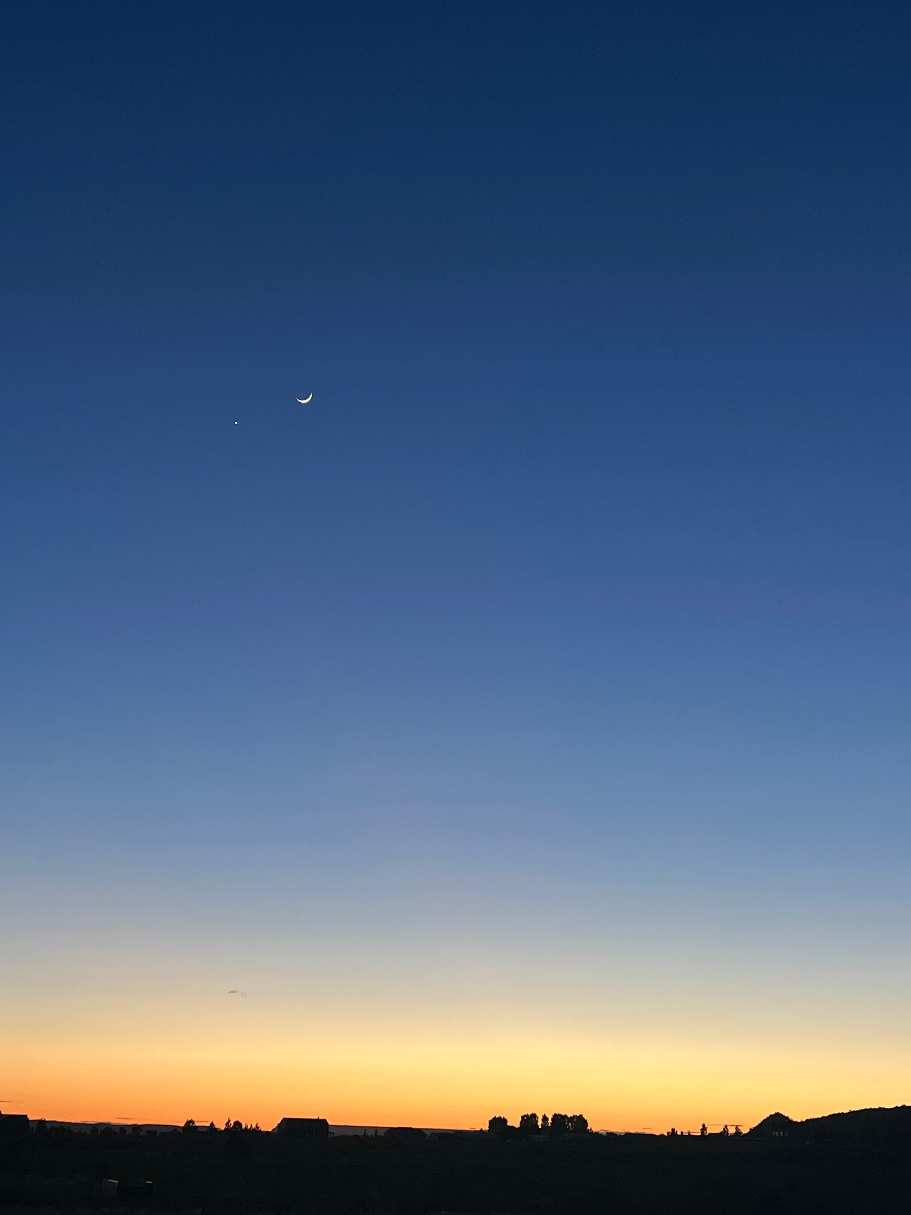 Stunning sunsets and clear skies