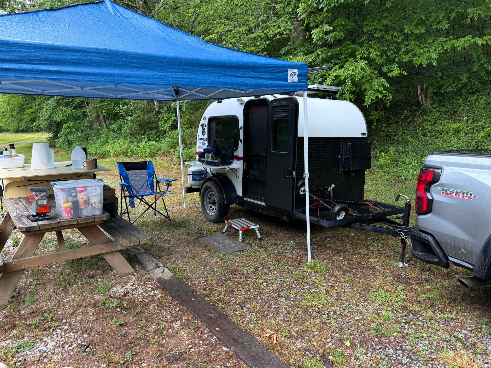 Secluded Mitchel River Camping