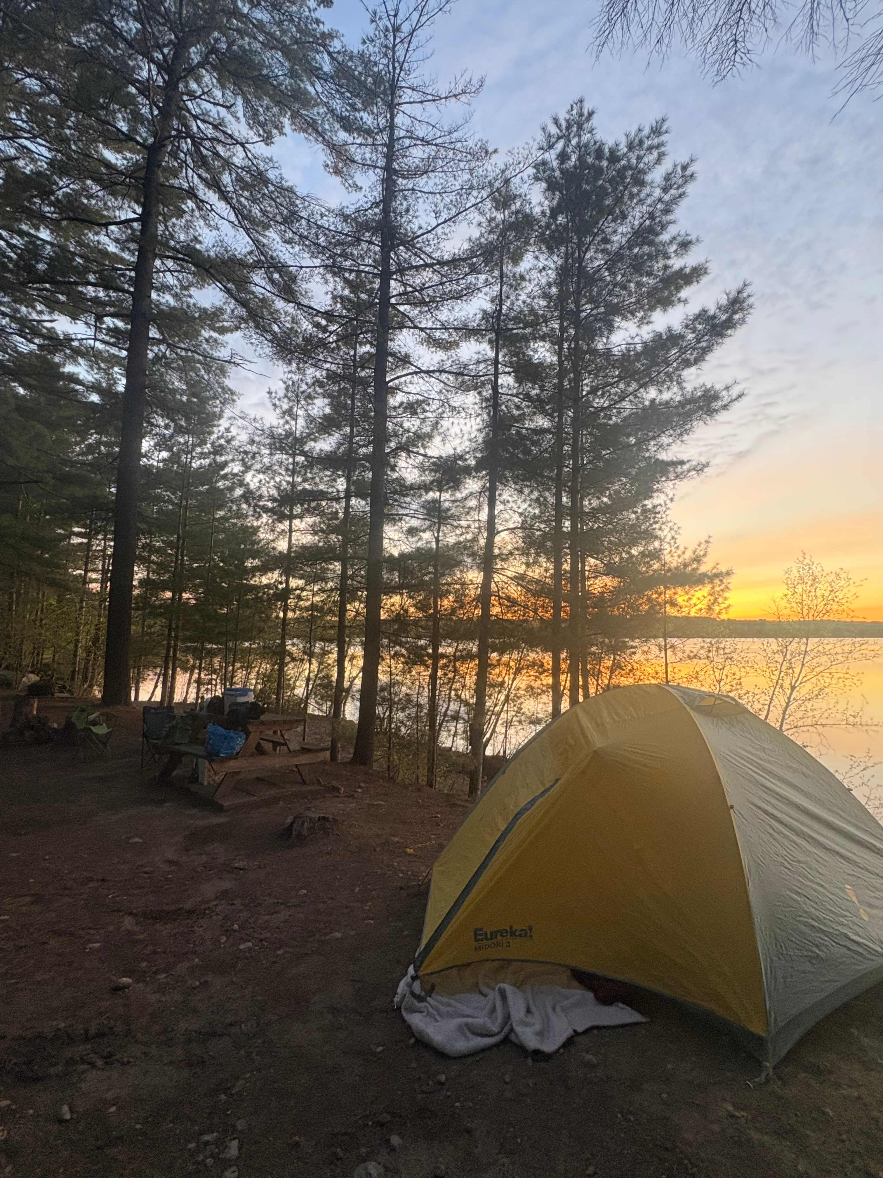Eagle Lake Narrows Sunset Sites