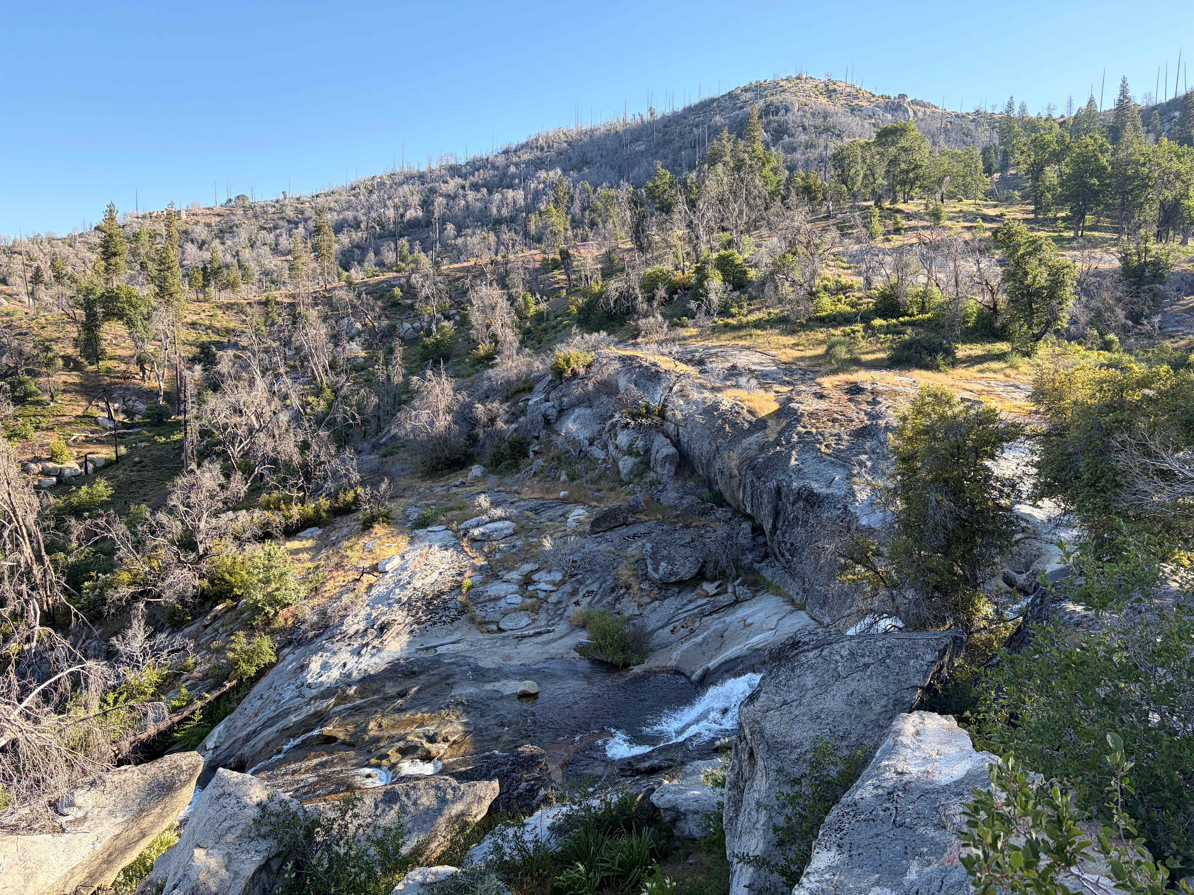 Musick Creek Falls  by Shaver Lake