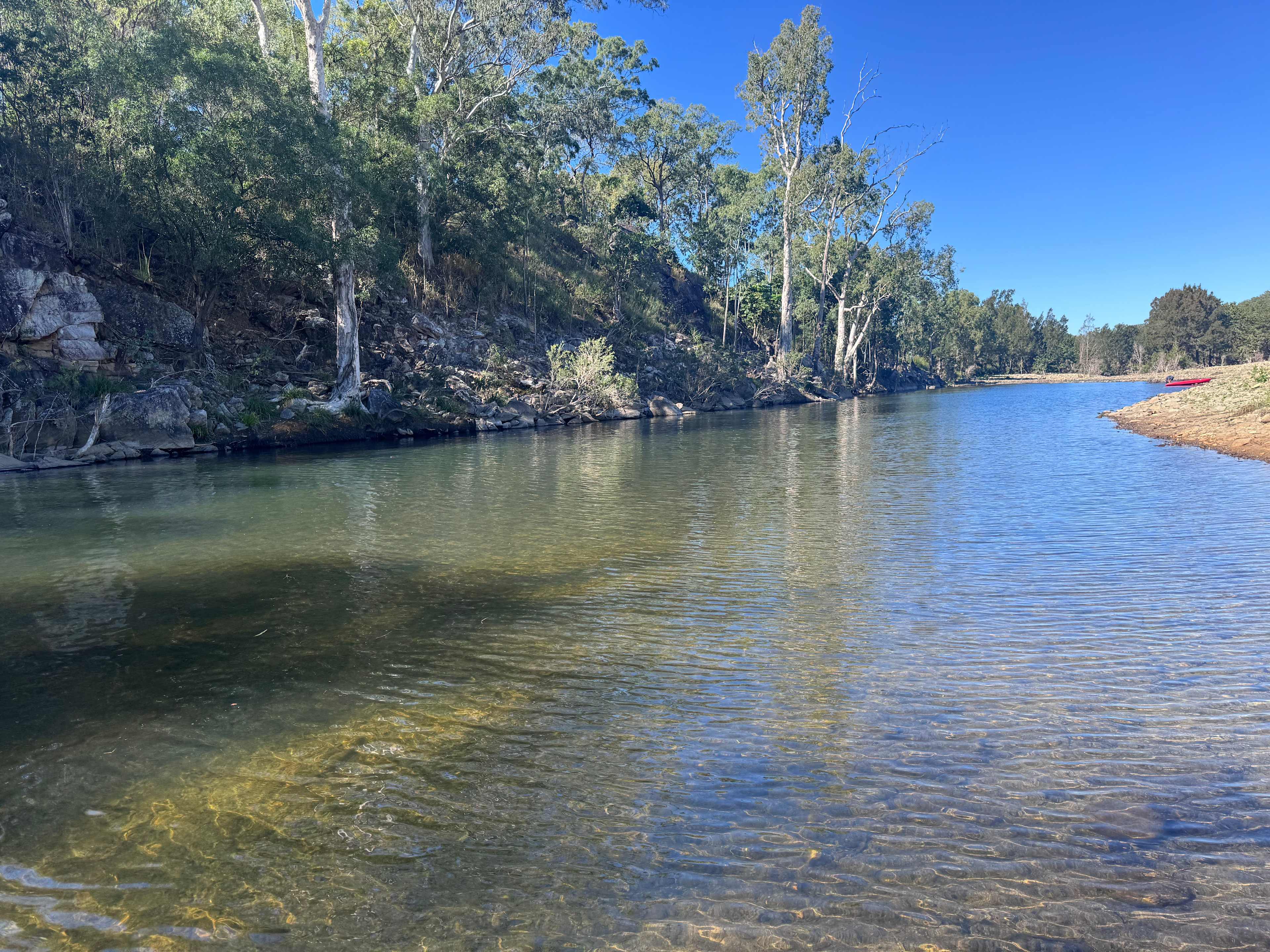 Creek and Antique Camping
