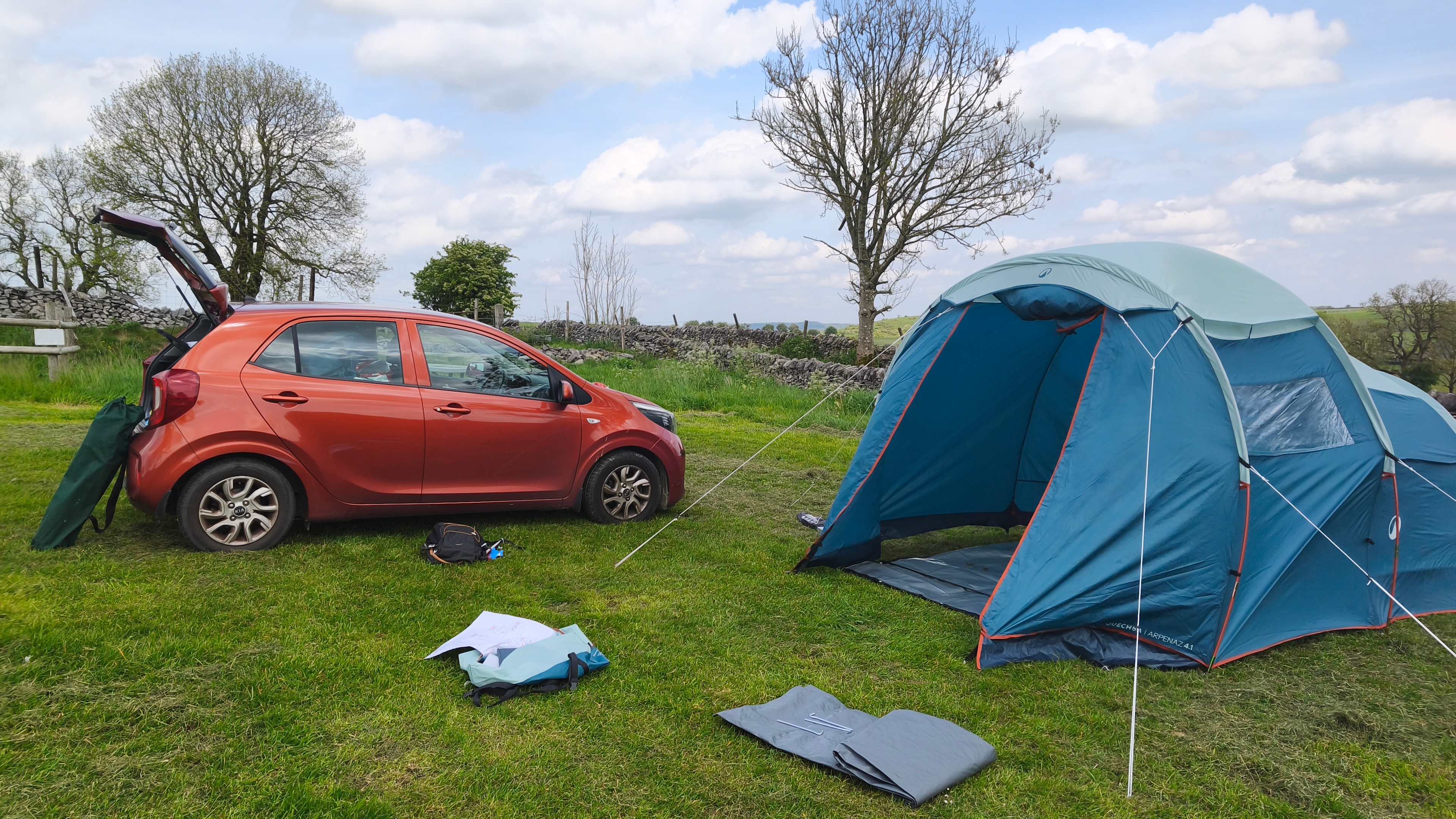 White Peak Camping