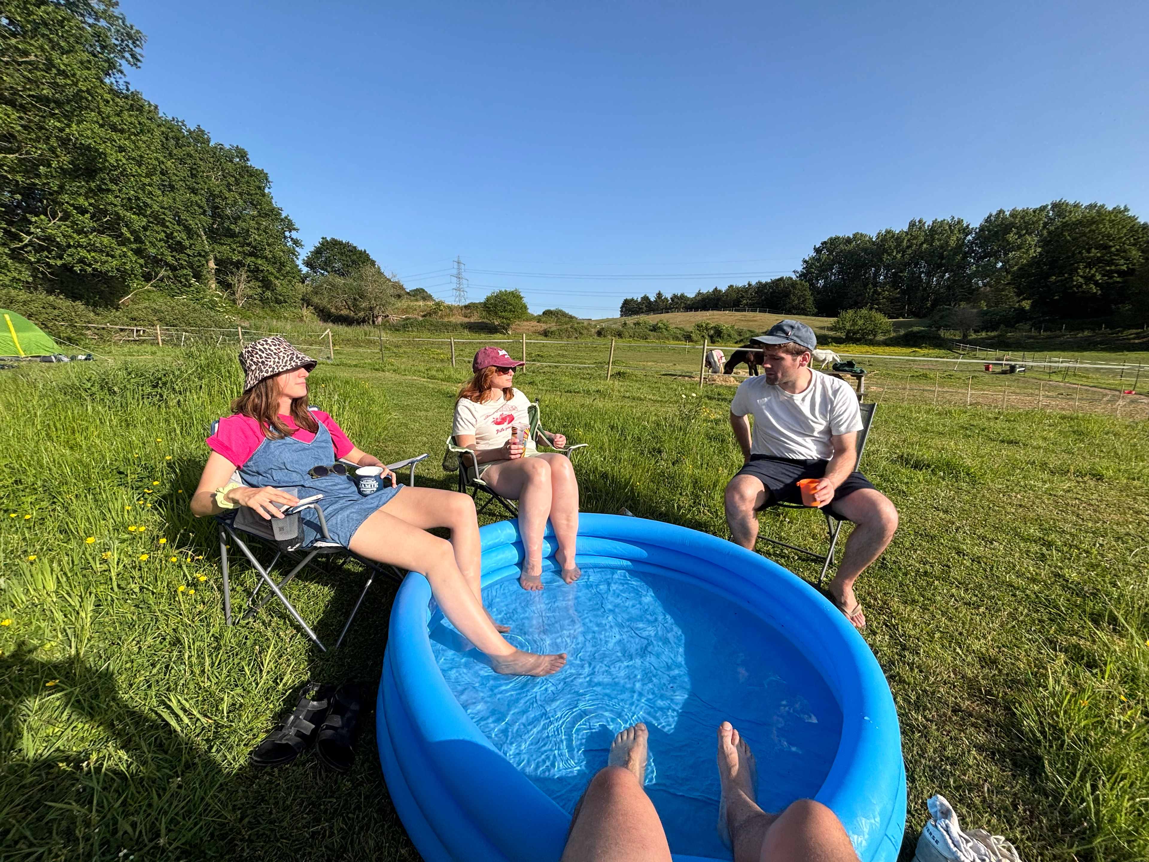 Benton End Camping Pitches
