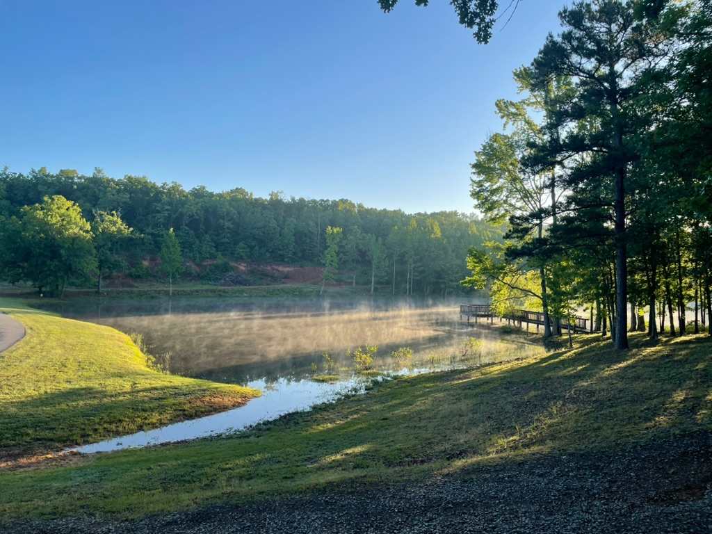 View of lake 3 from site 1