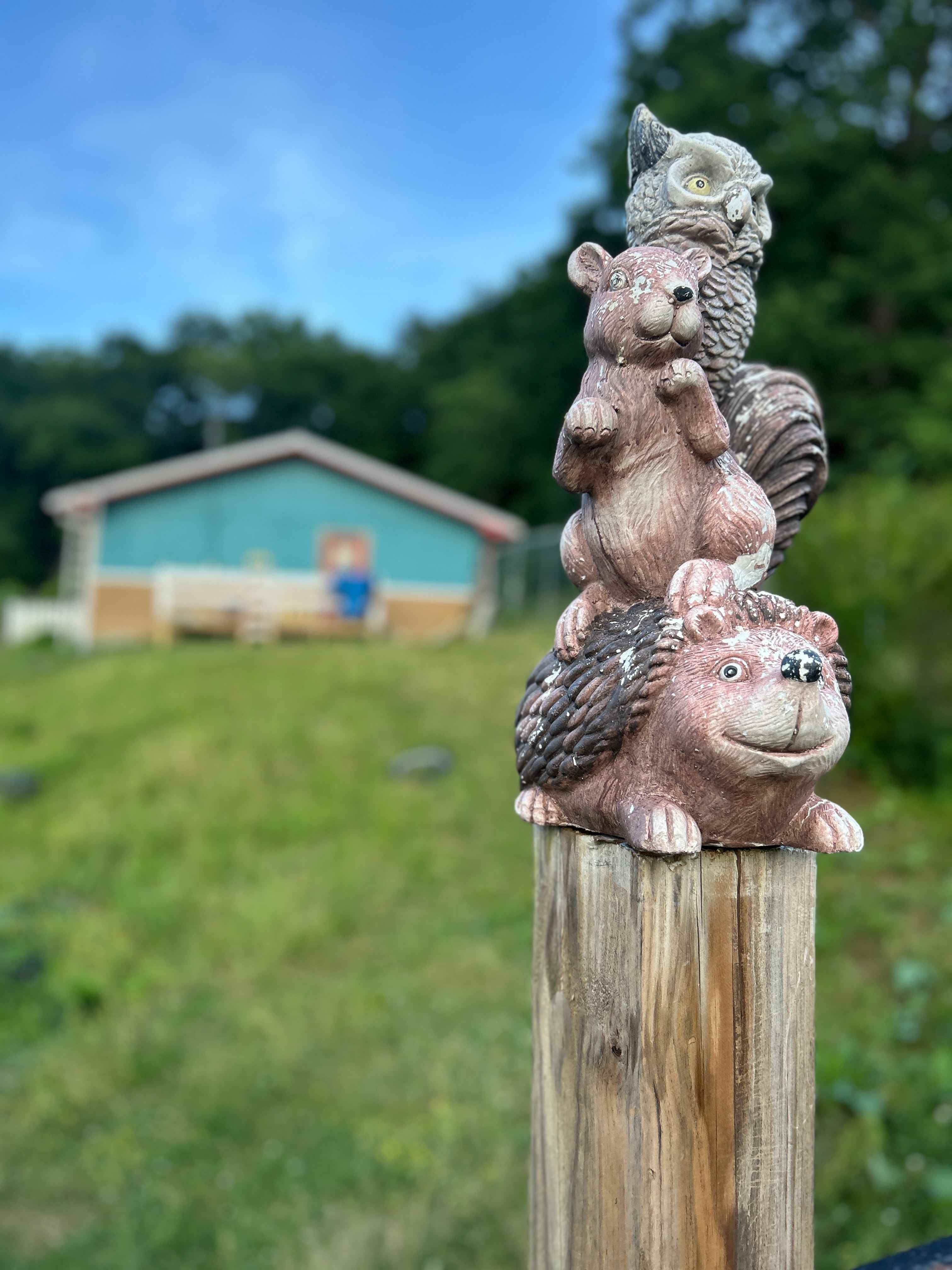 Welcoming totem!