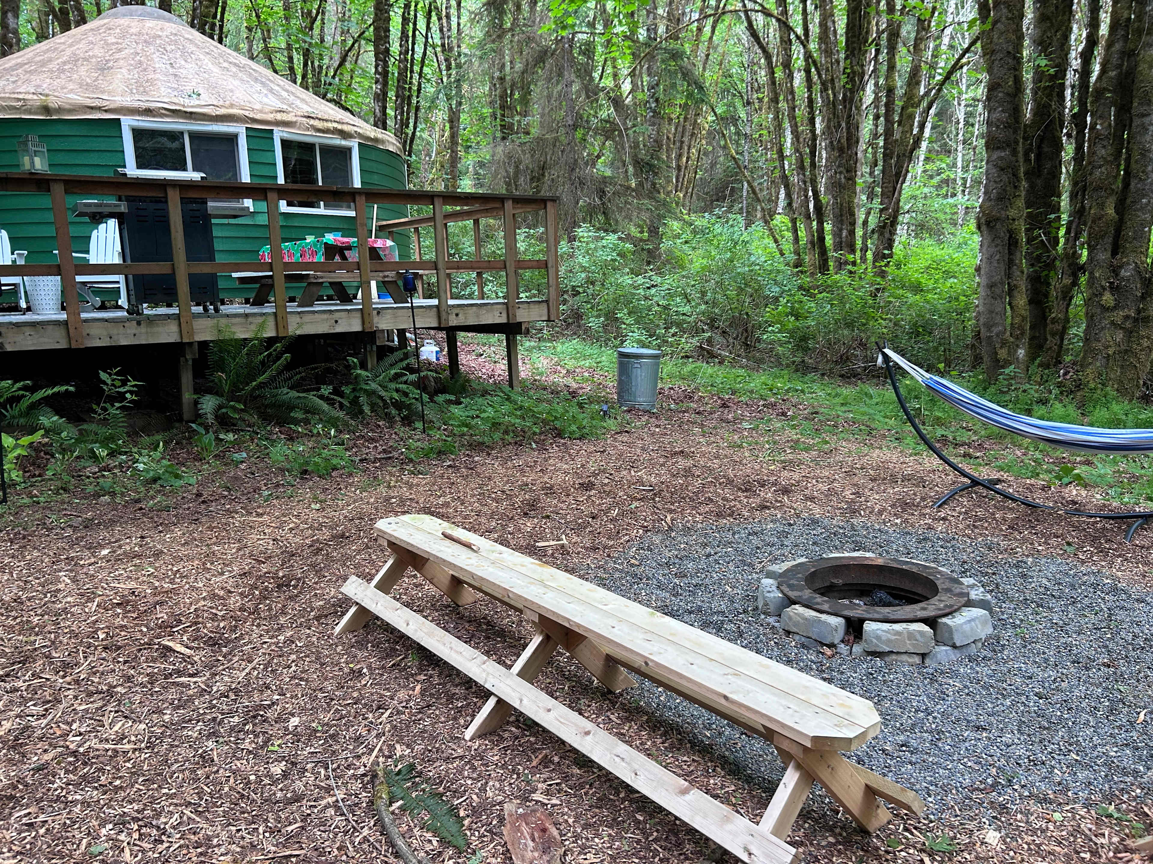 Secluded Forest Yurt