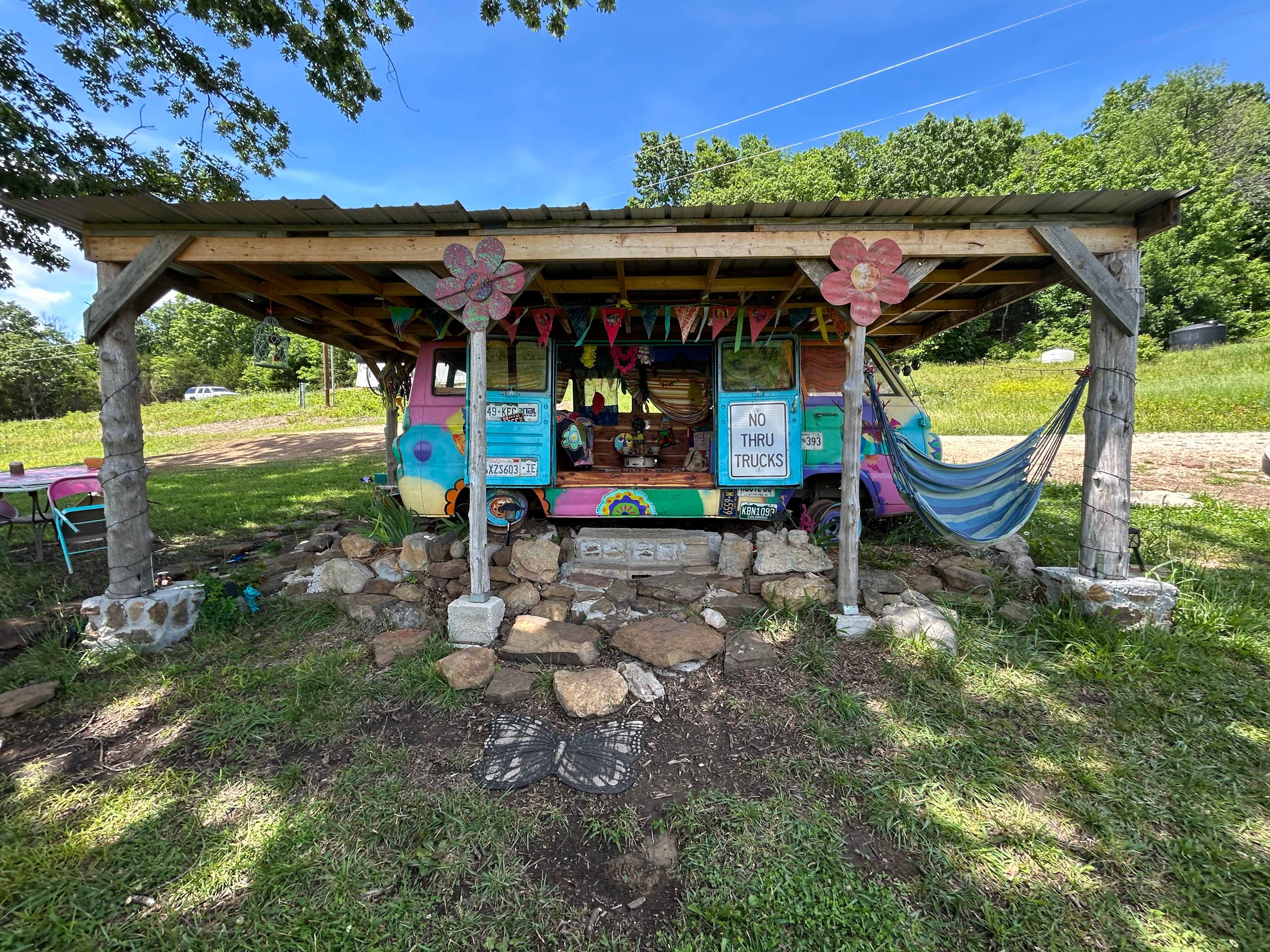 Hippy camp!