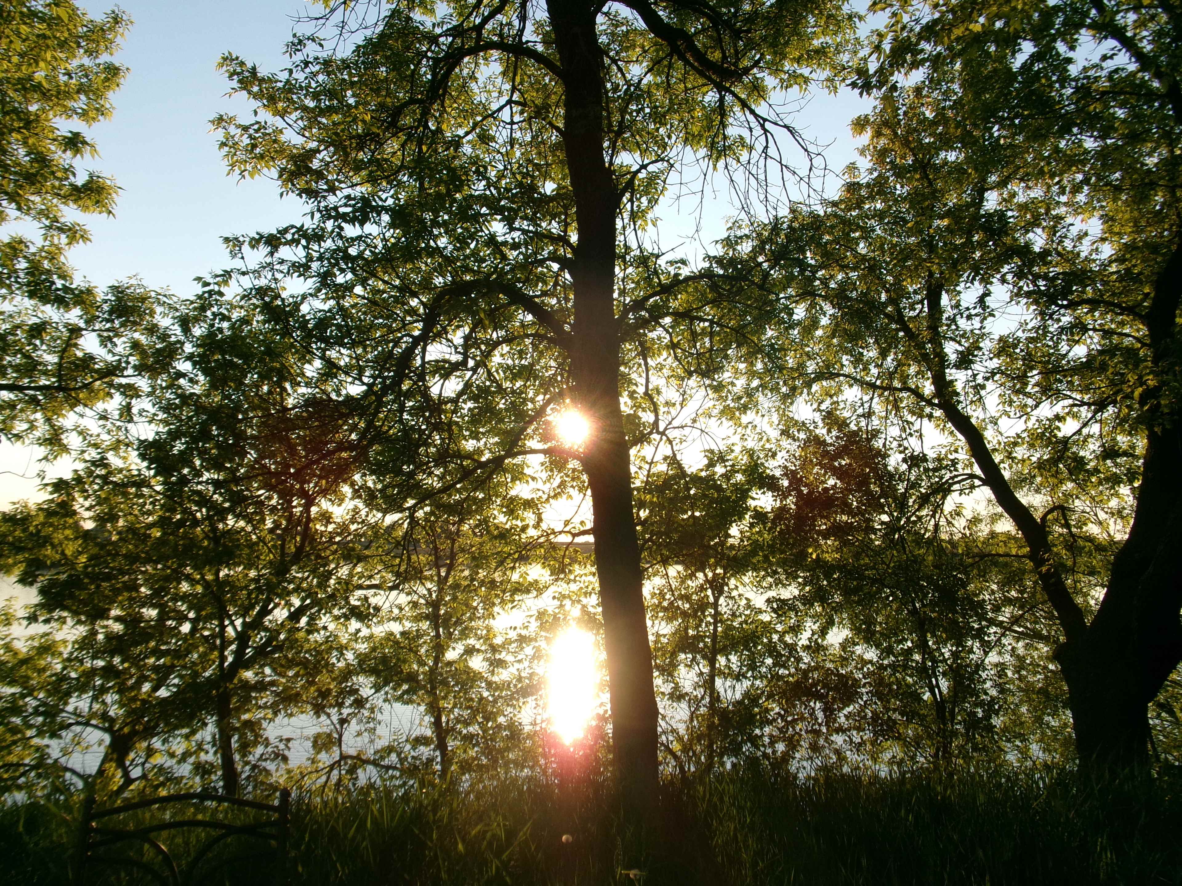 Camping on private lake