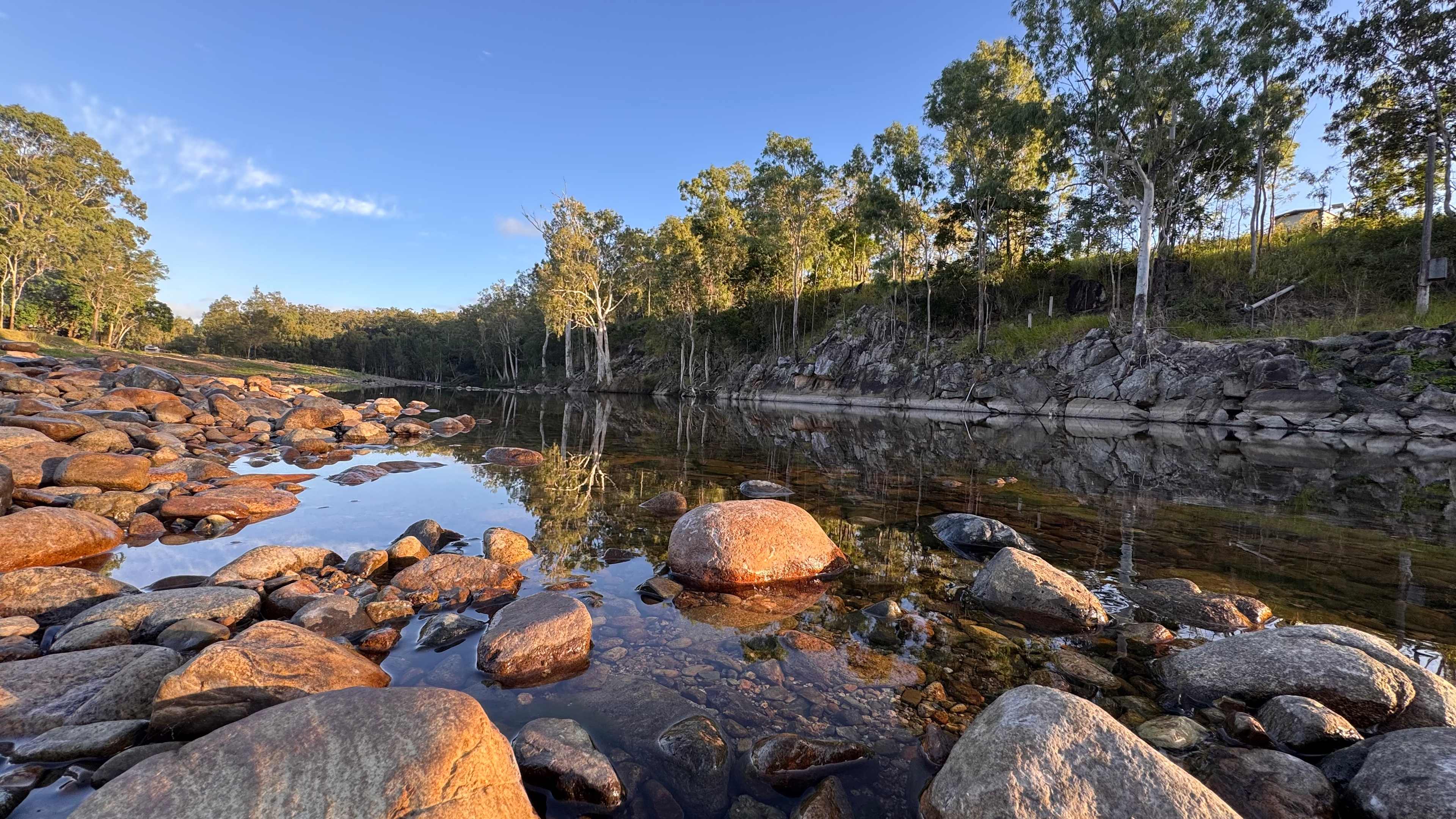 Creek and Antique Camping