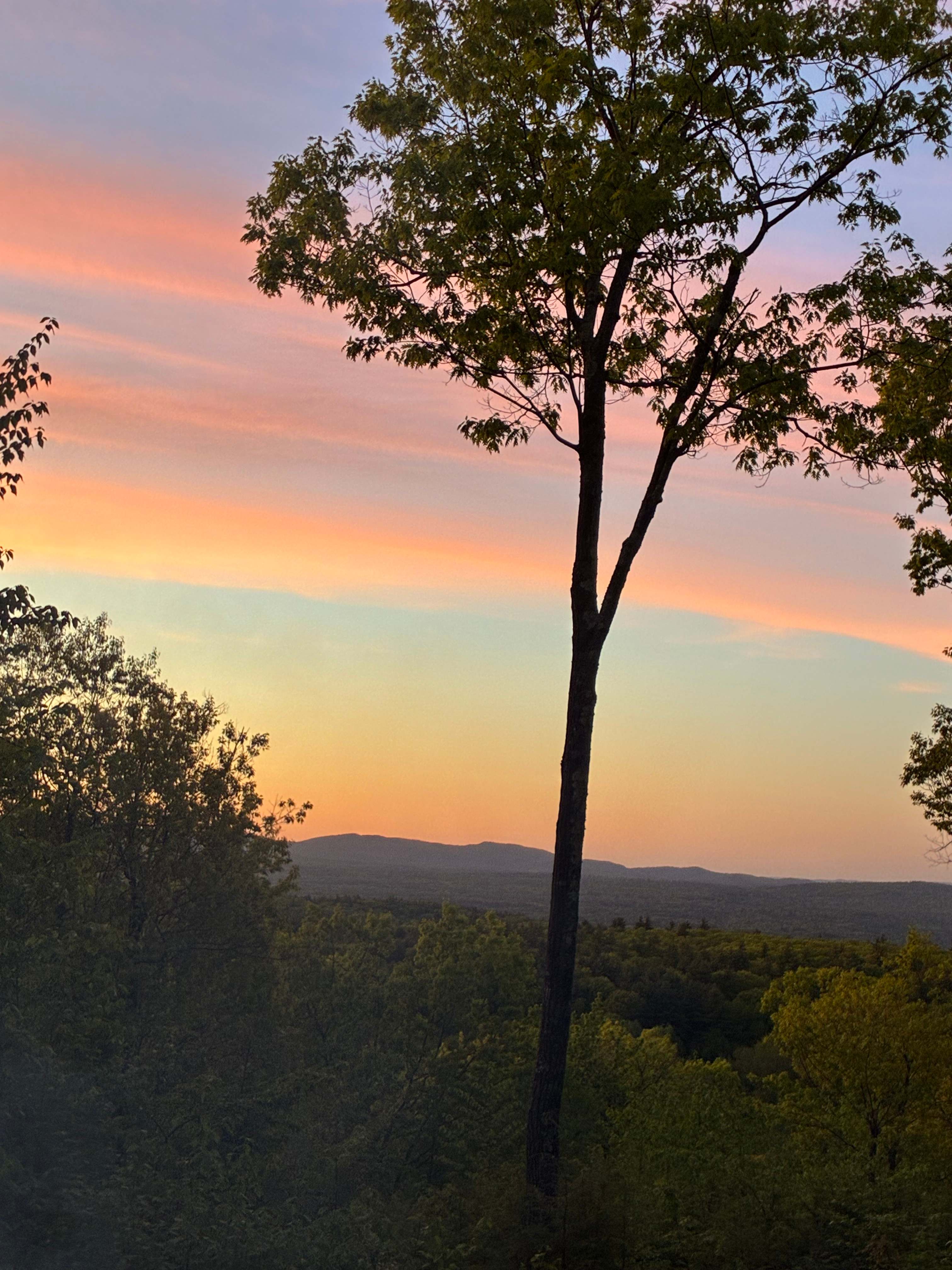 Sunset from site 2