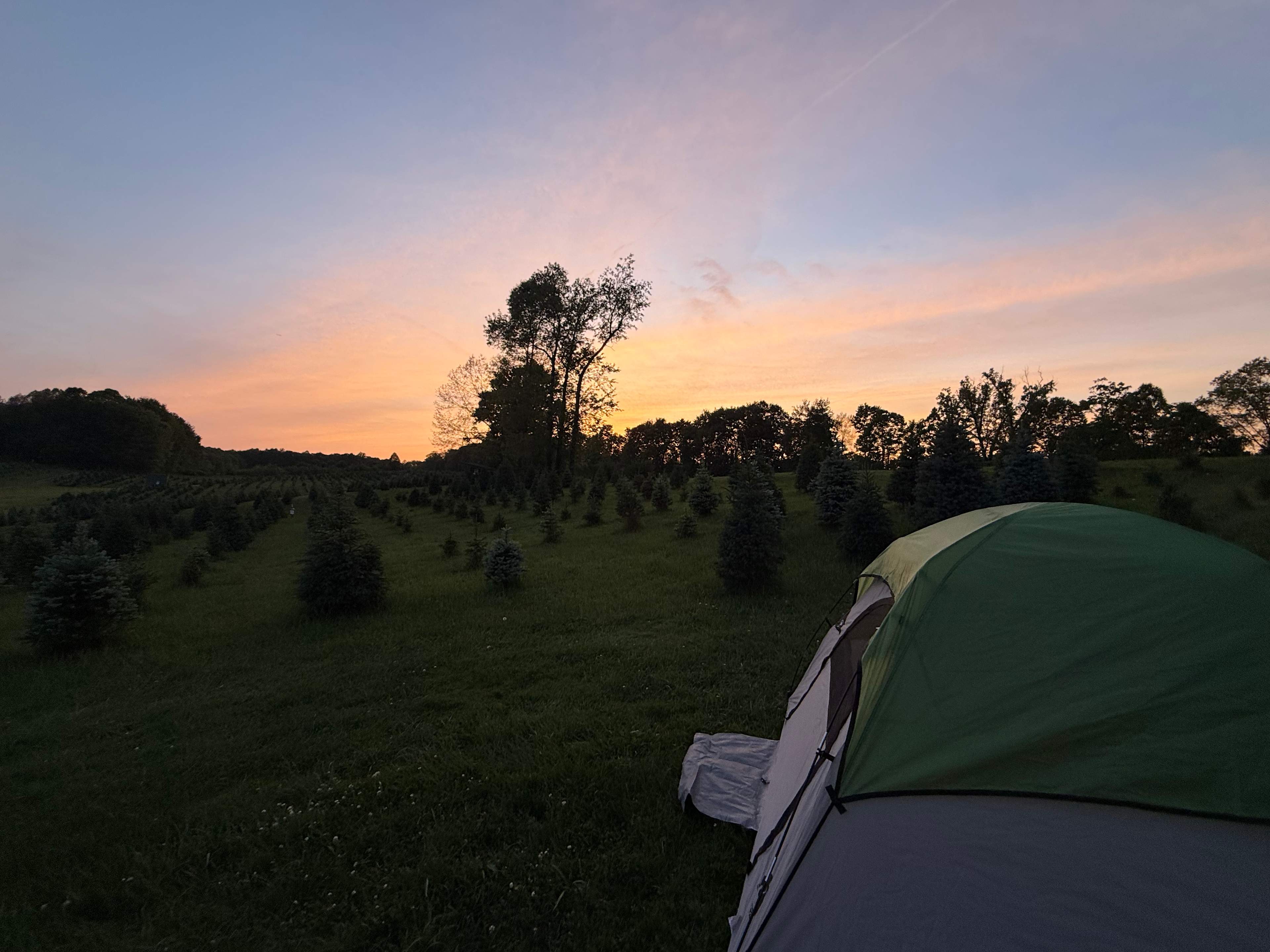 Camping at Heritage Farms