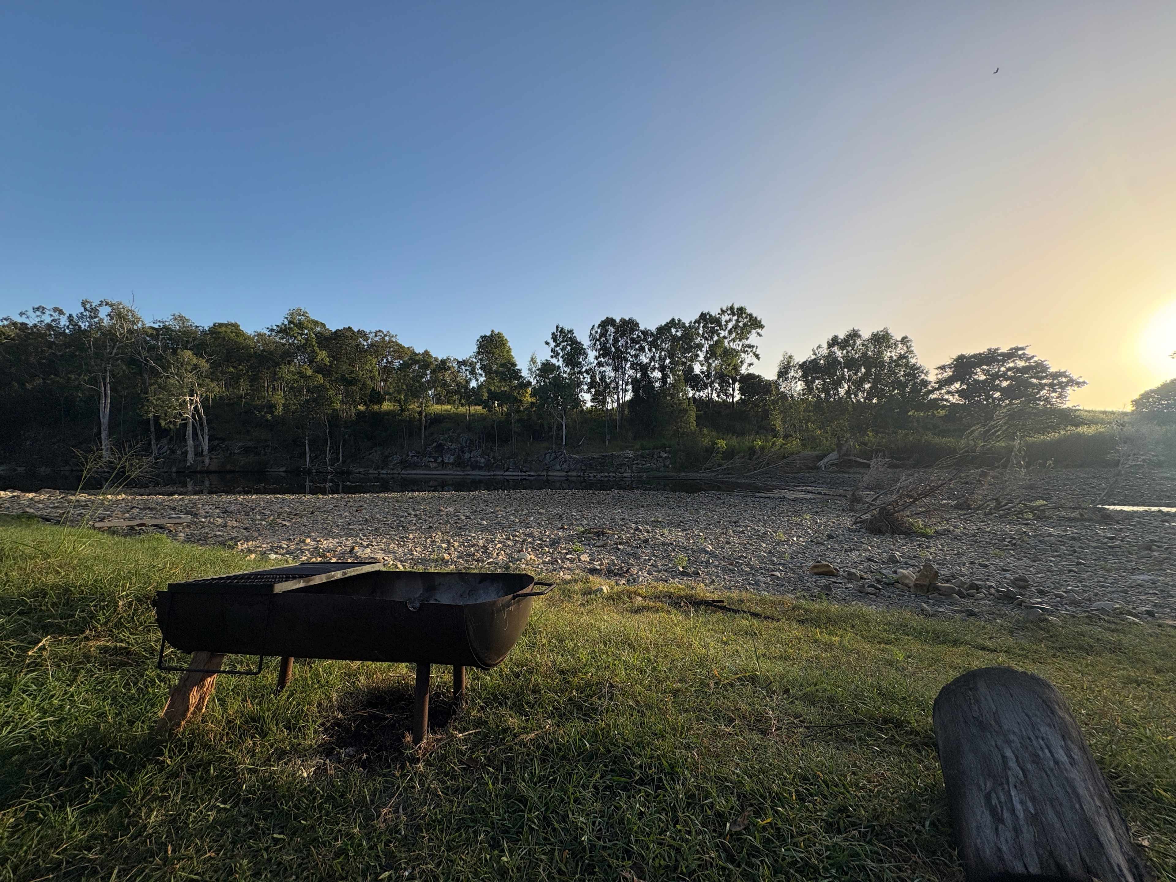 Creek and Antique Camping