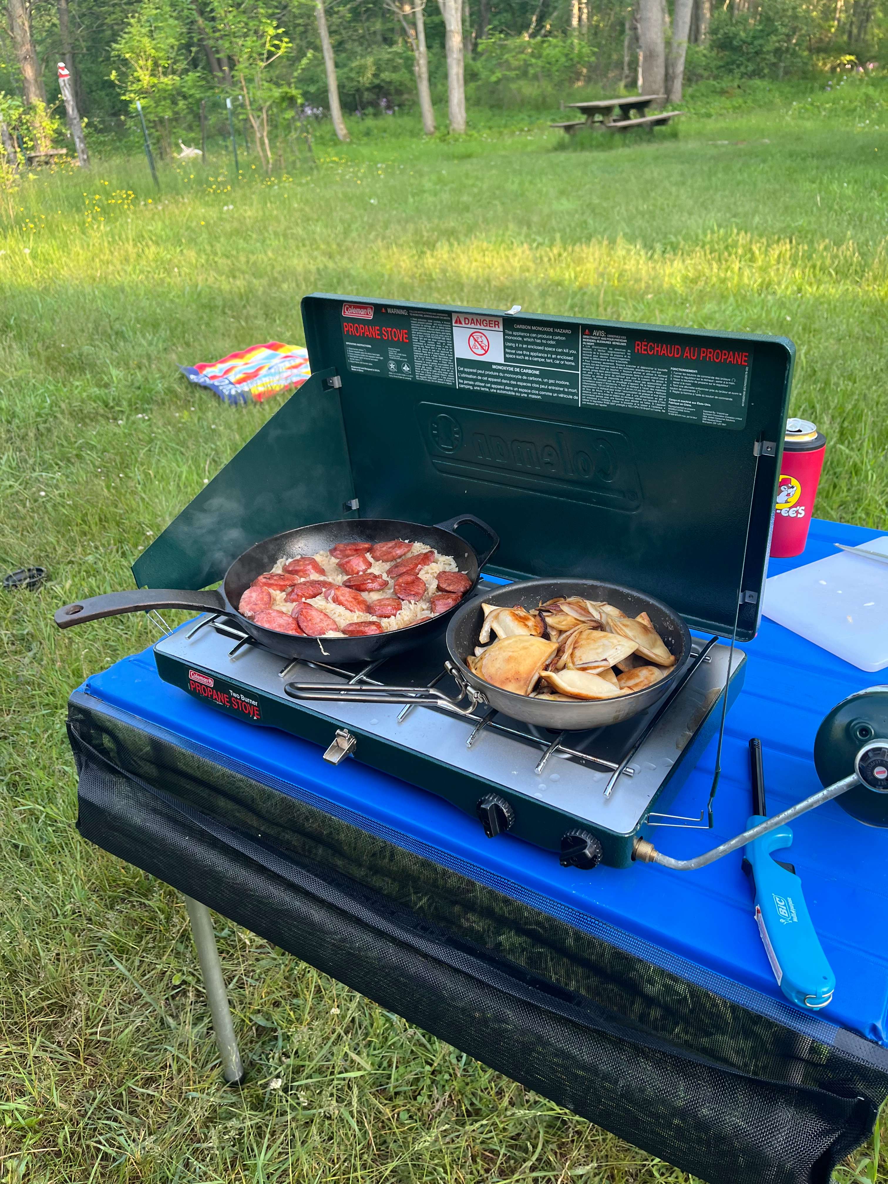 Secluded Camping on the Canal