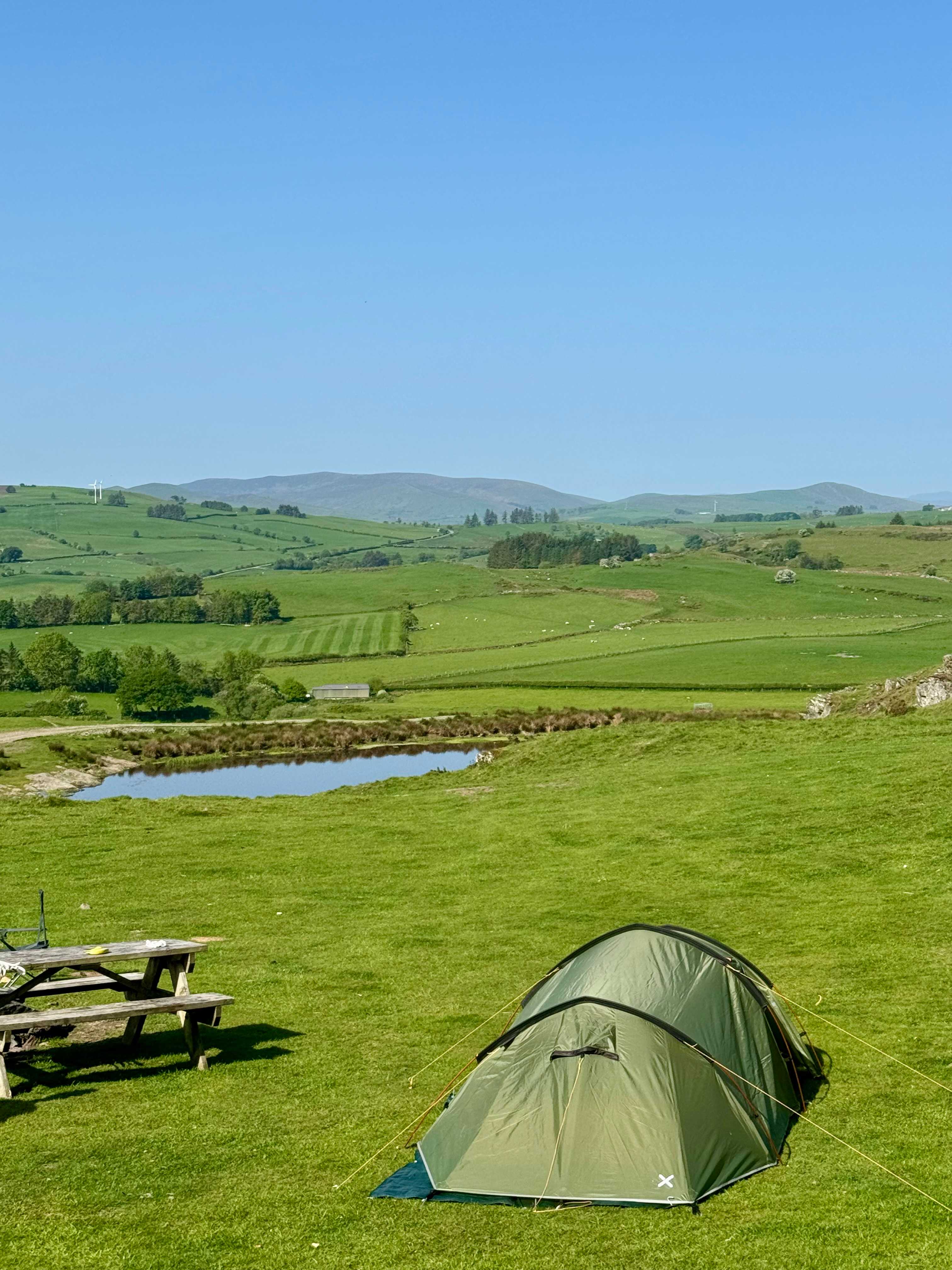 Mynydd Derwydd Wildcamping