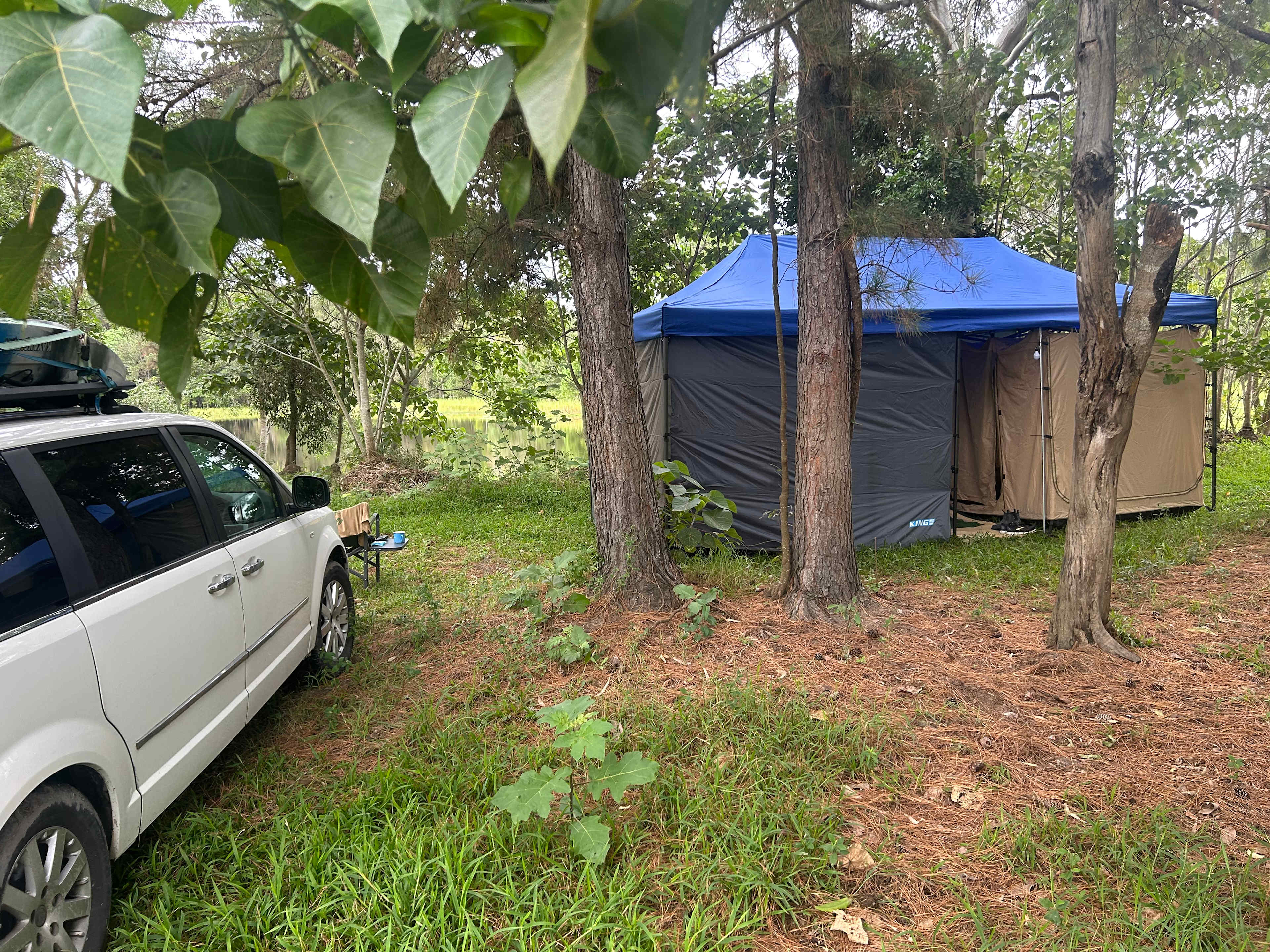 Quiet and private site A bit protected