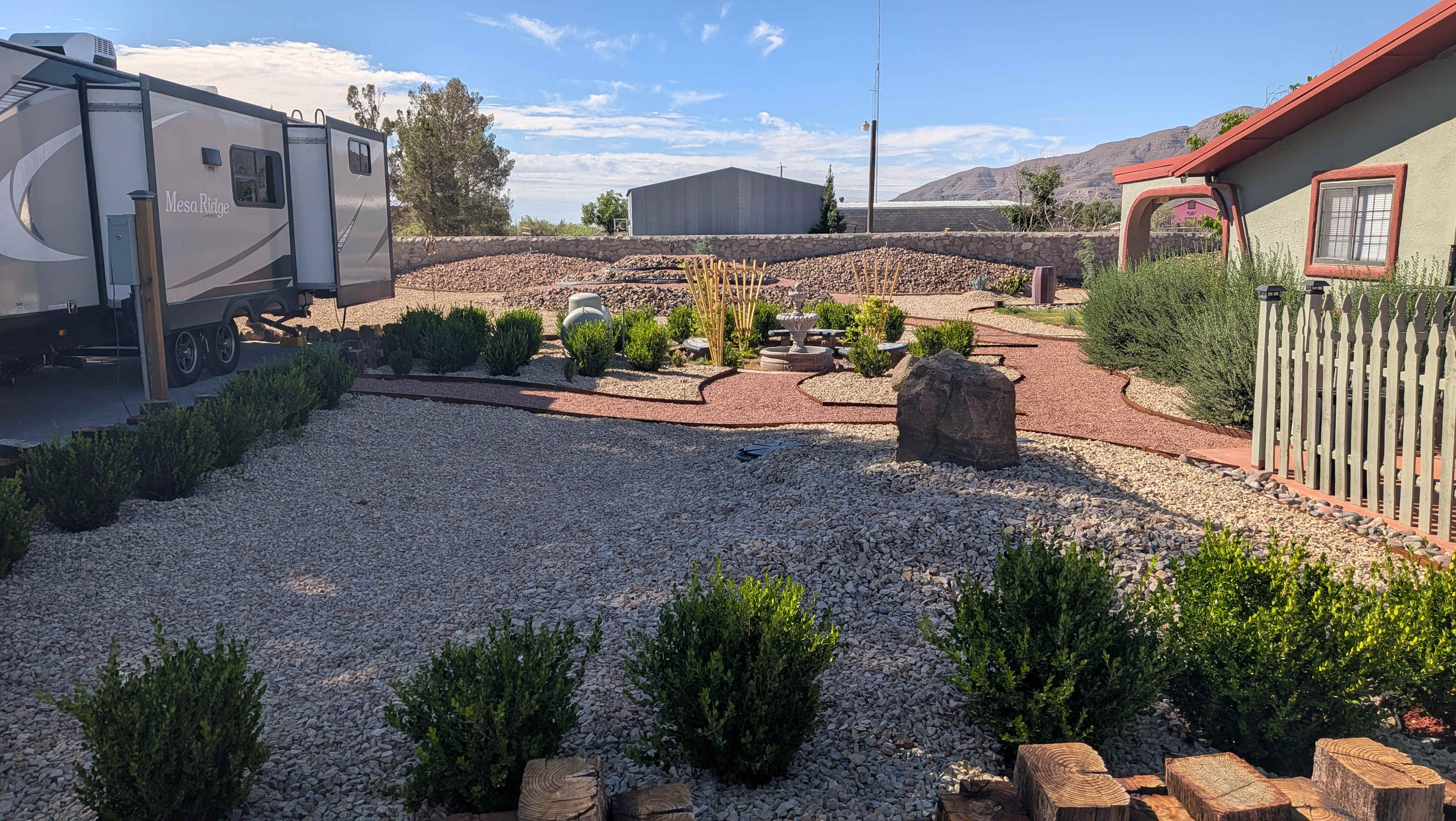 Desert Oasis next to State Park