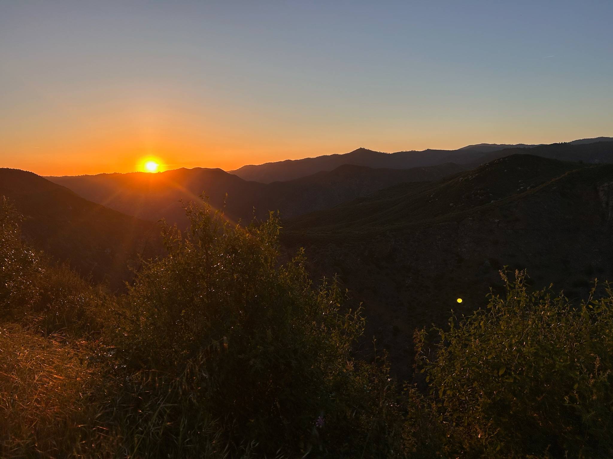 Sunsets every night 