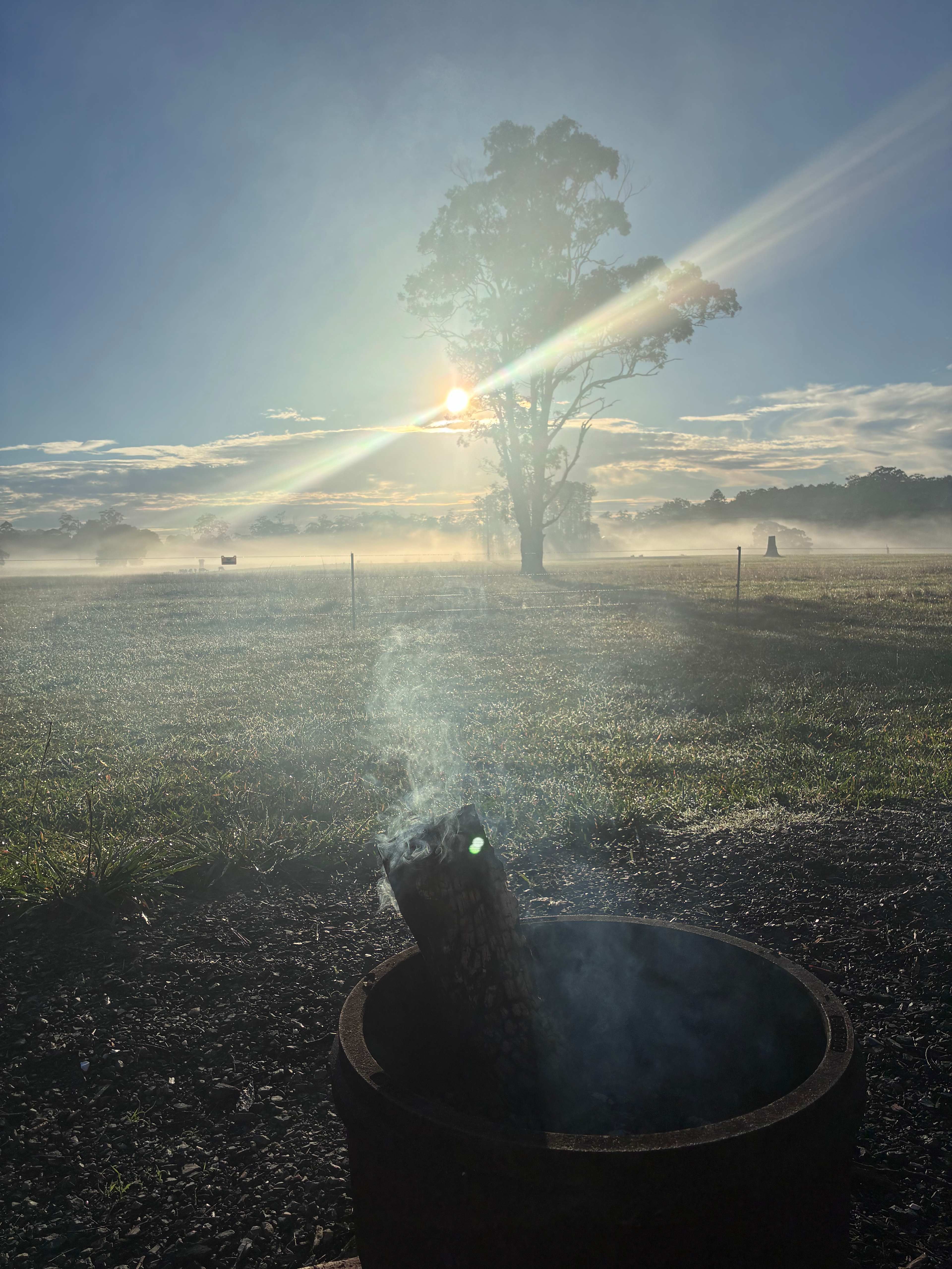 Large sites with great fire pits