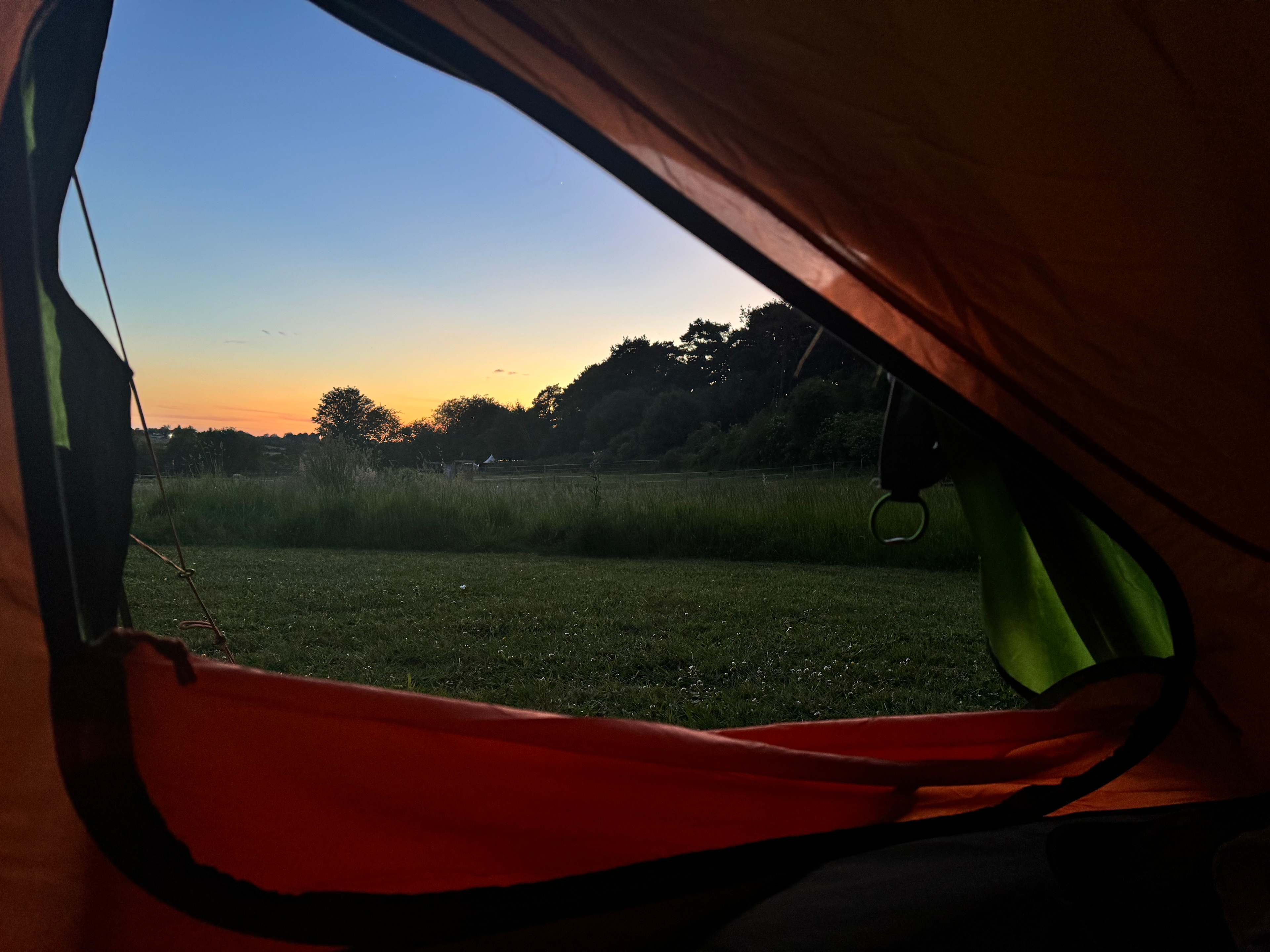Benton End Camping Pitches