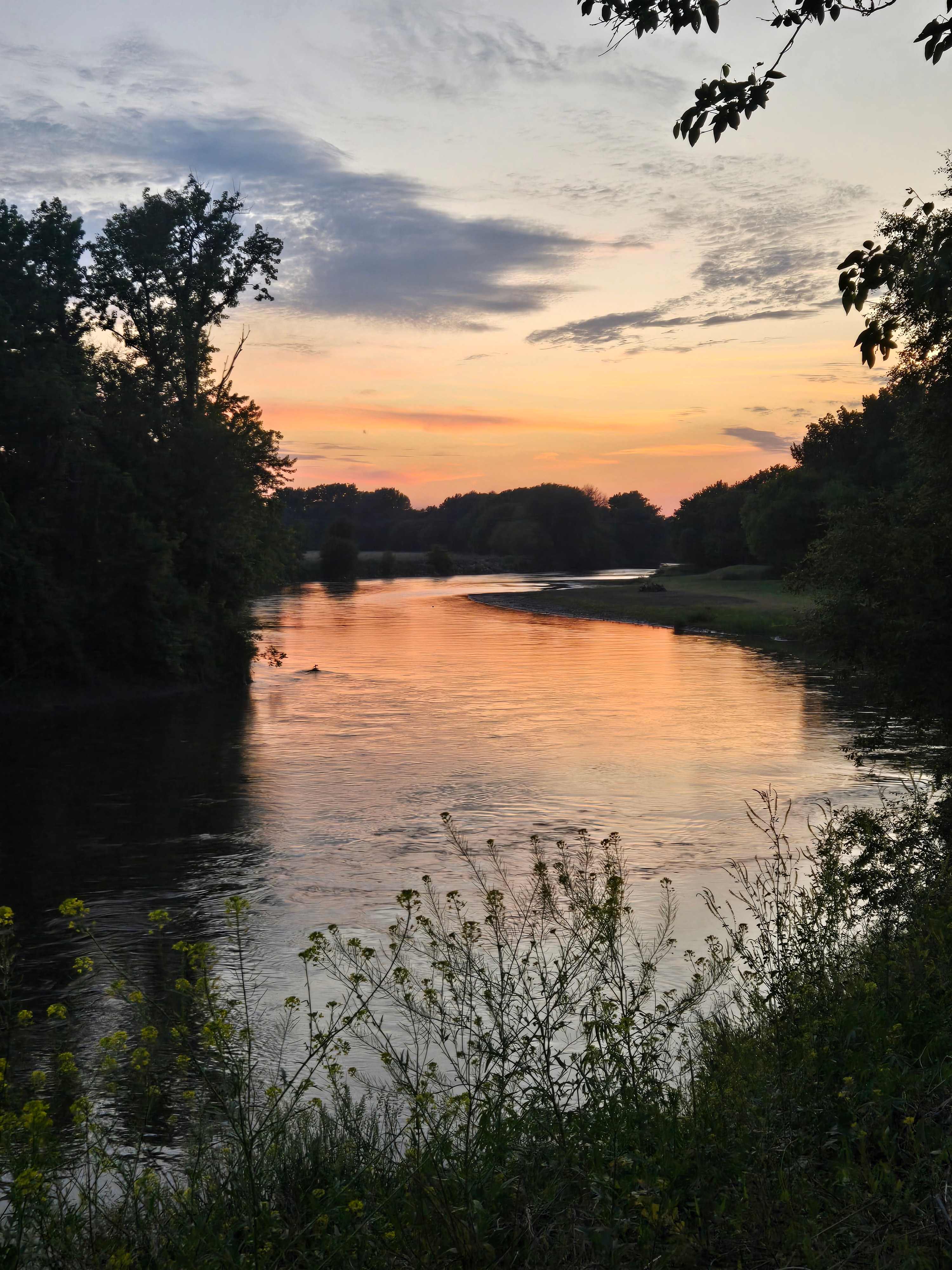Tent camping on the Raccoon River