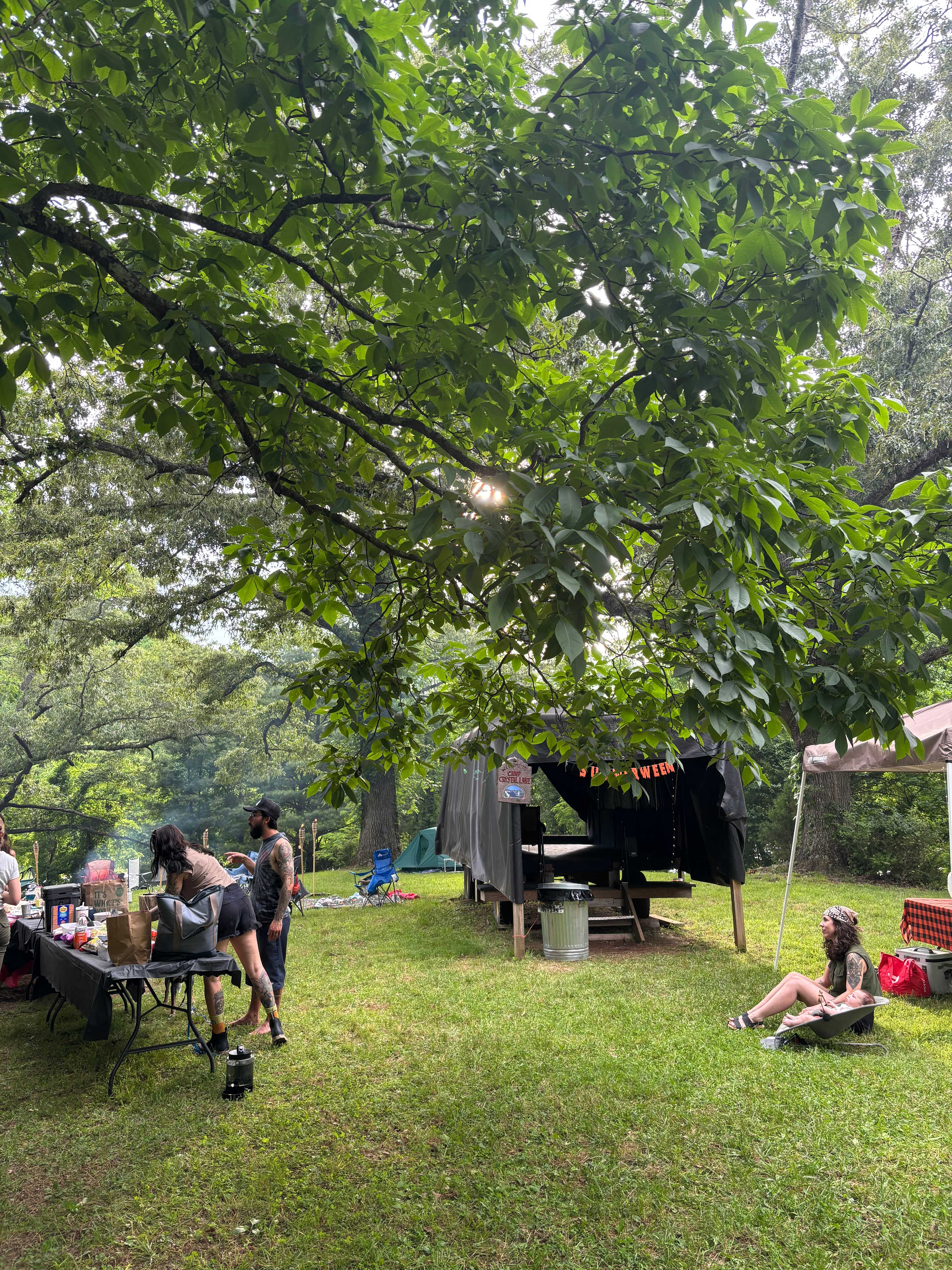 Riverside Camping on the Farm