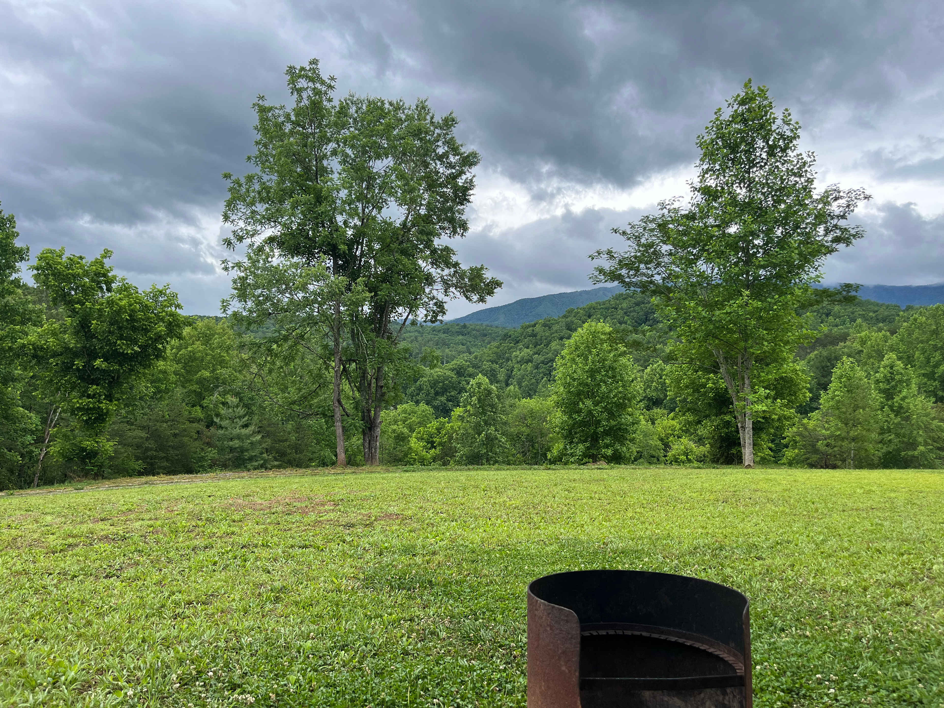Gorgeous view from our campsite!