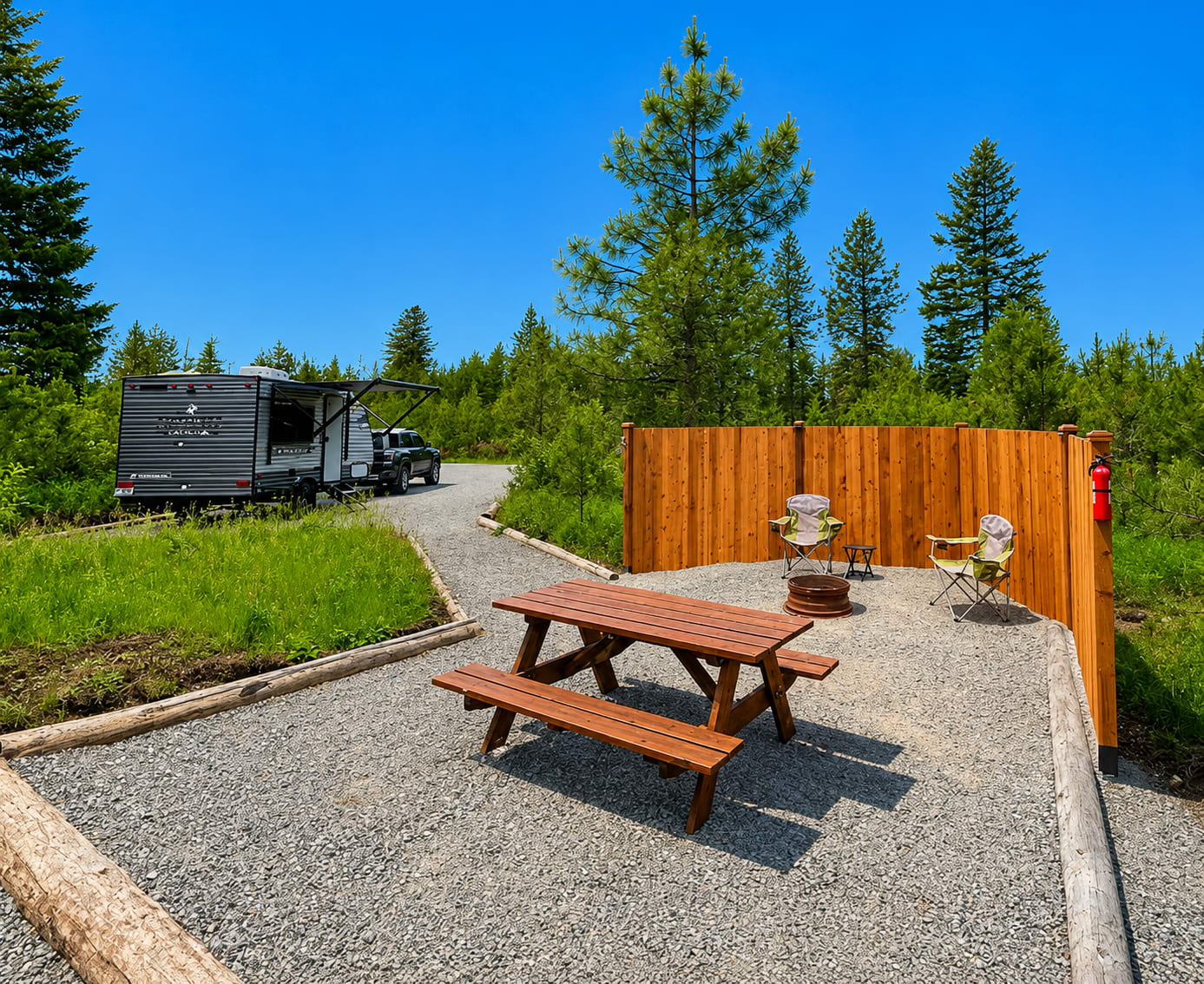 Picture of the site