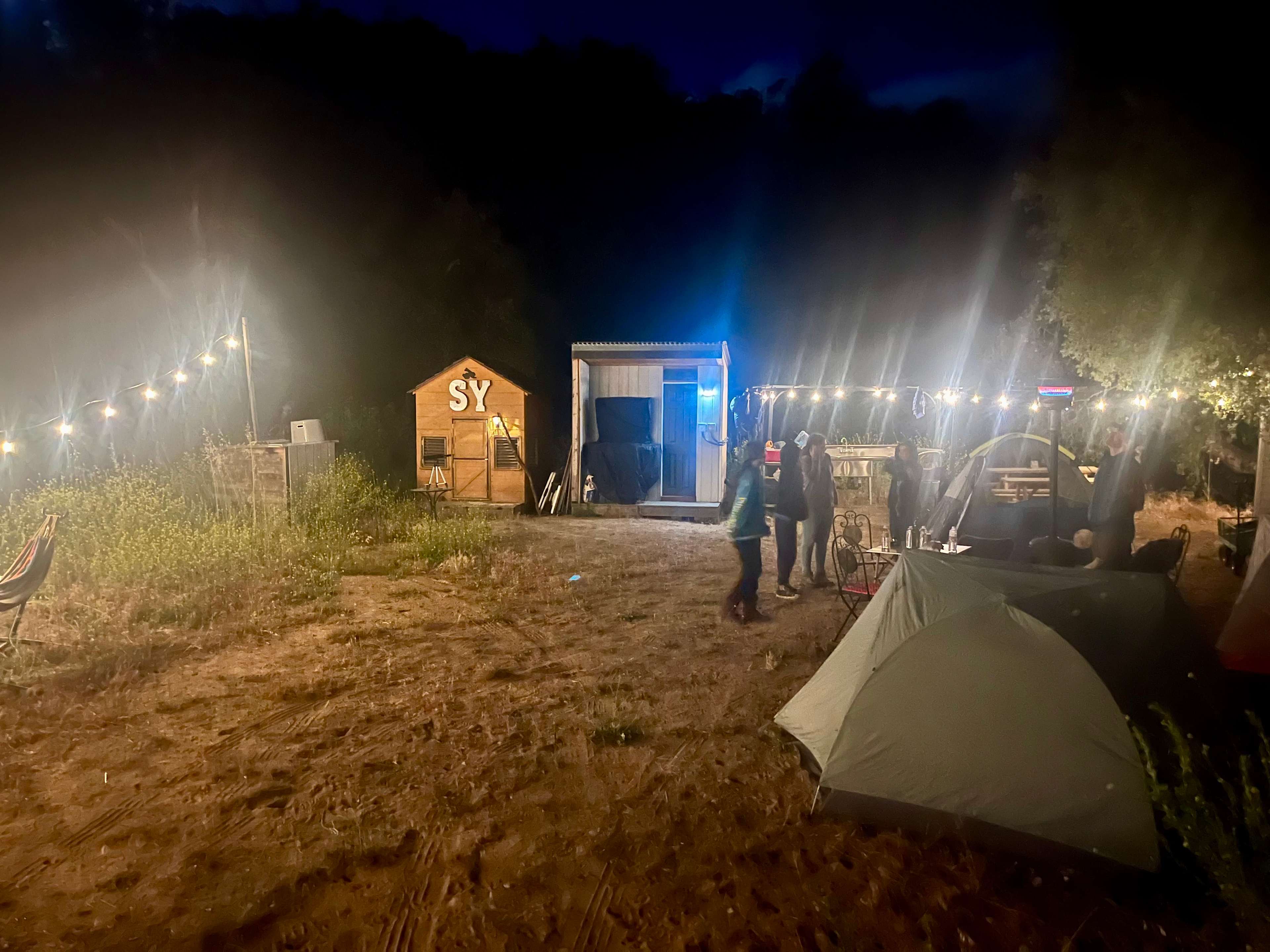 Campsite.
