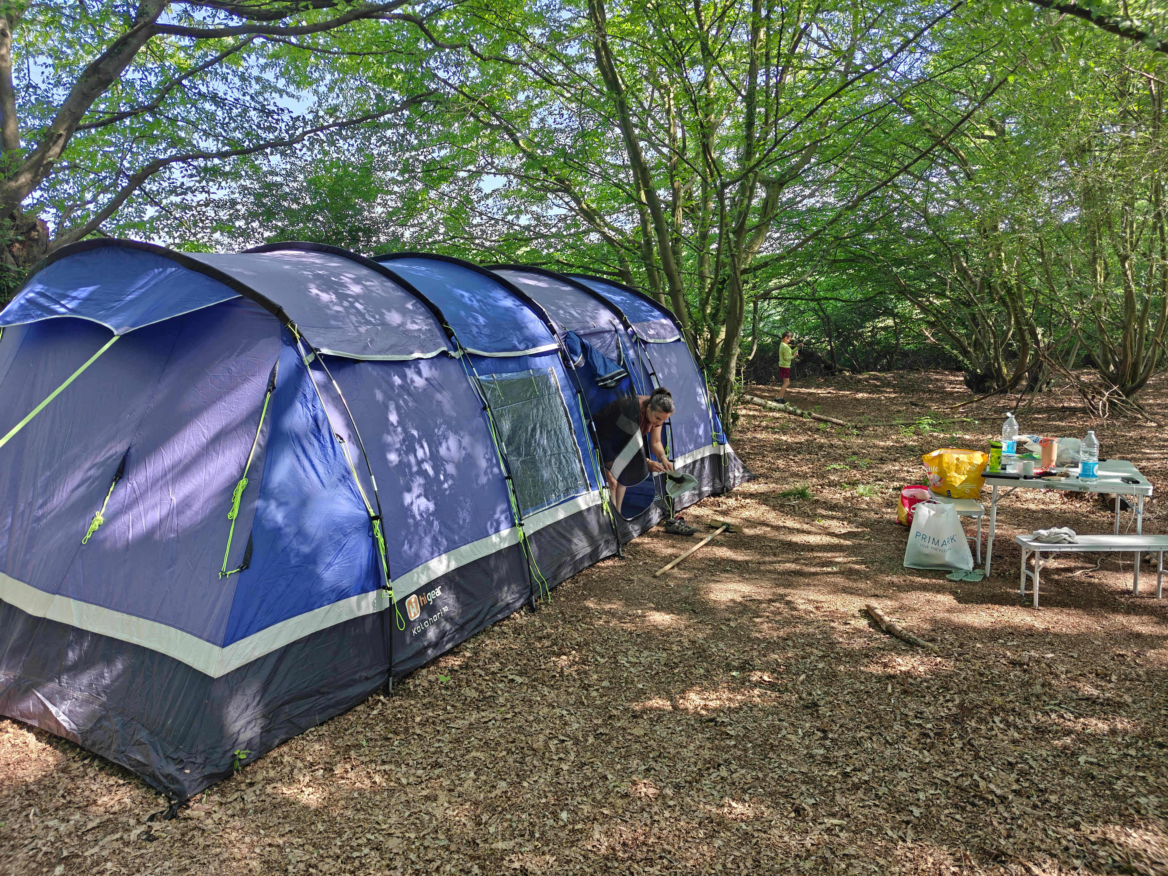 Secluded Woodland Camp