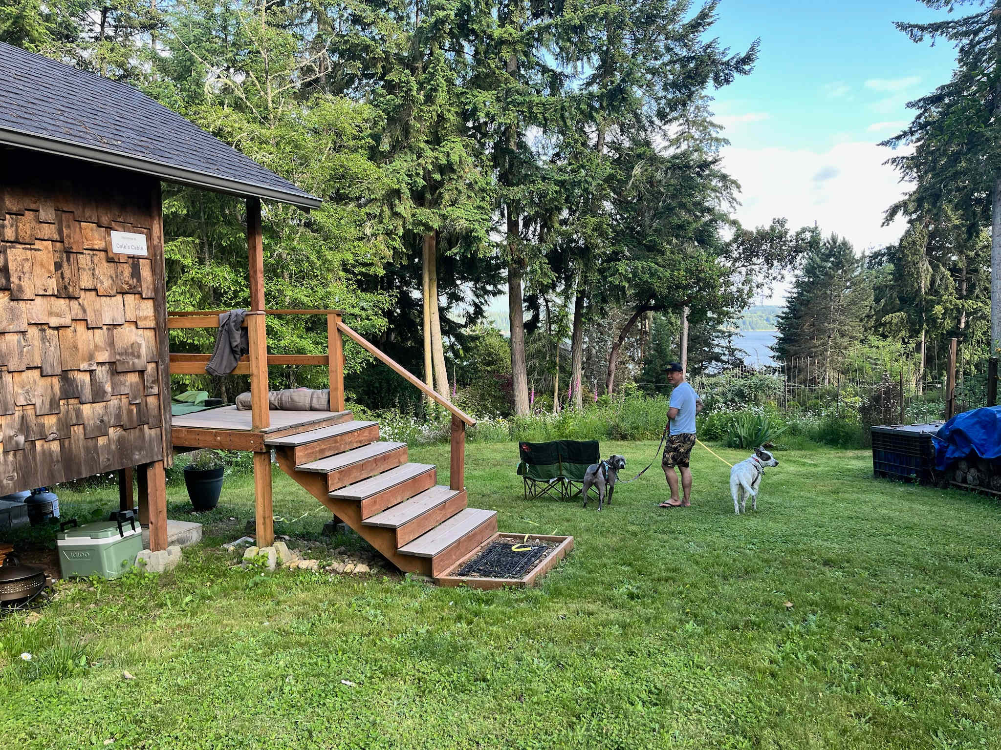 Cole's Cabin on Anderson Island