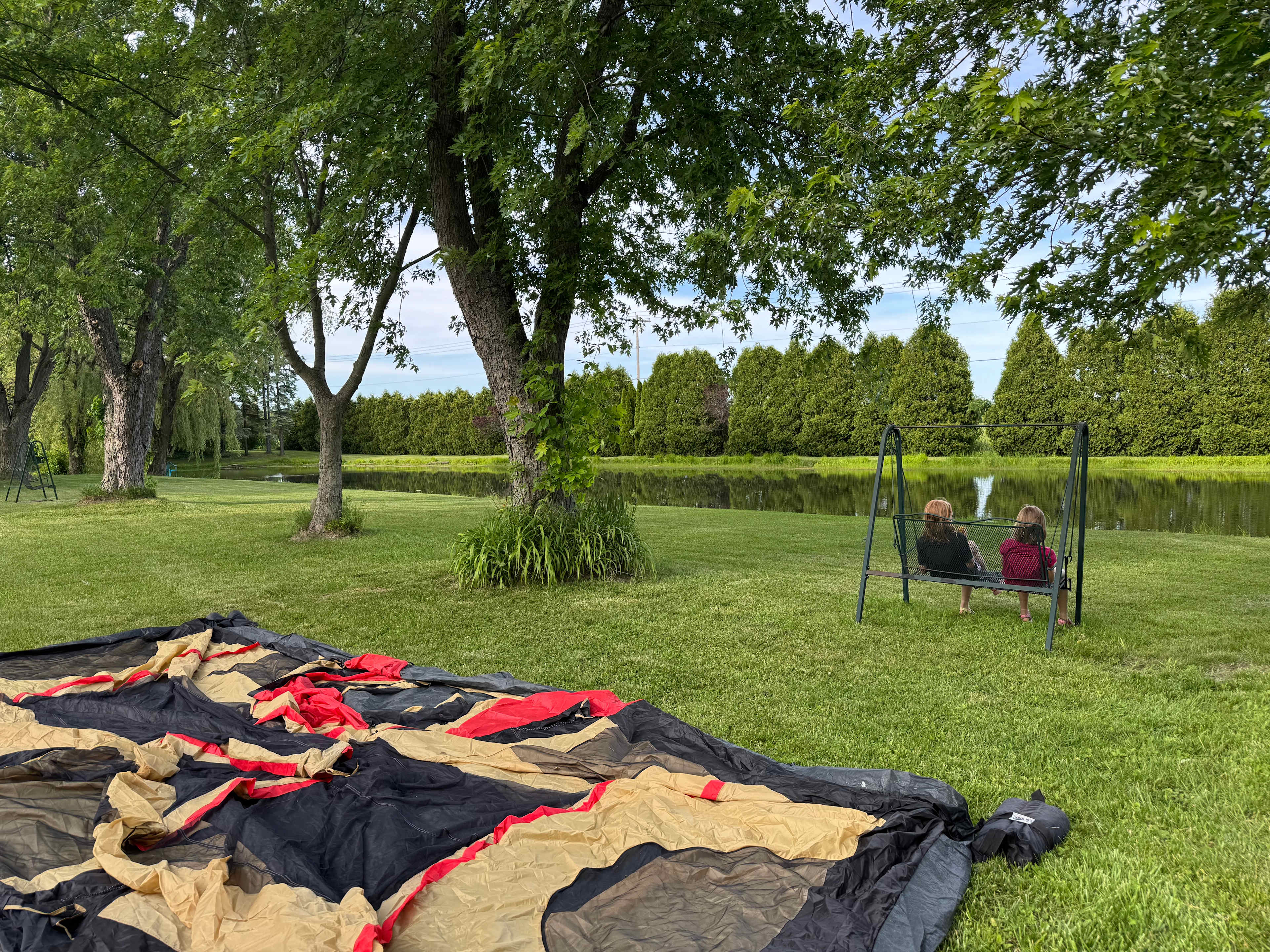 The Once a Pond A Time Campsites