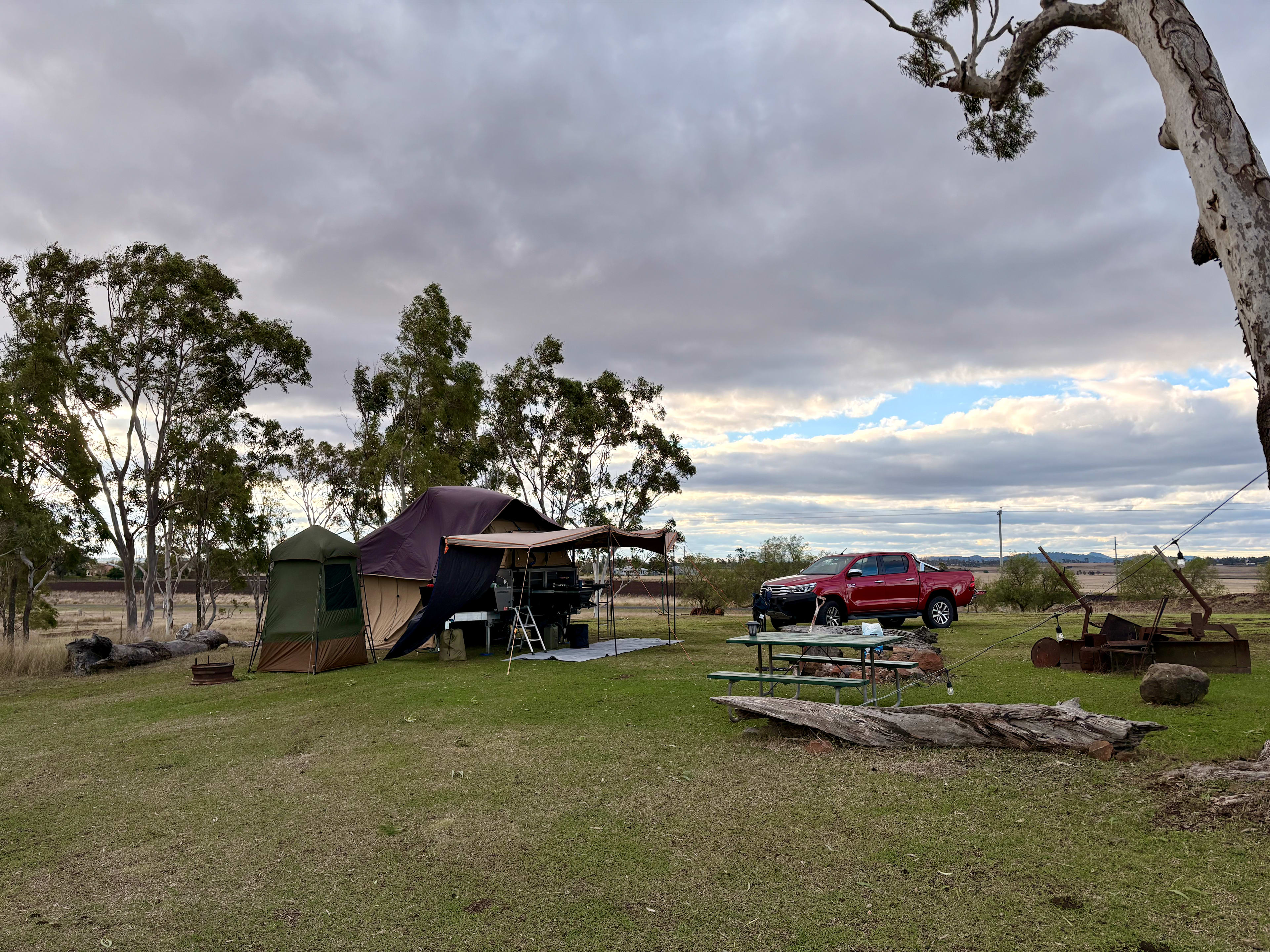 Plenty of room to set up camp