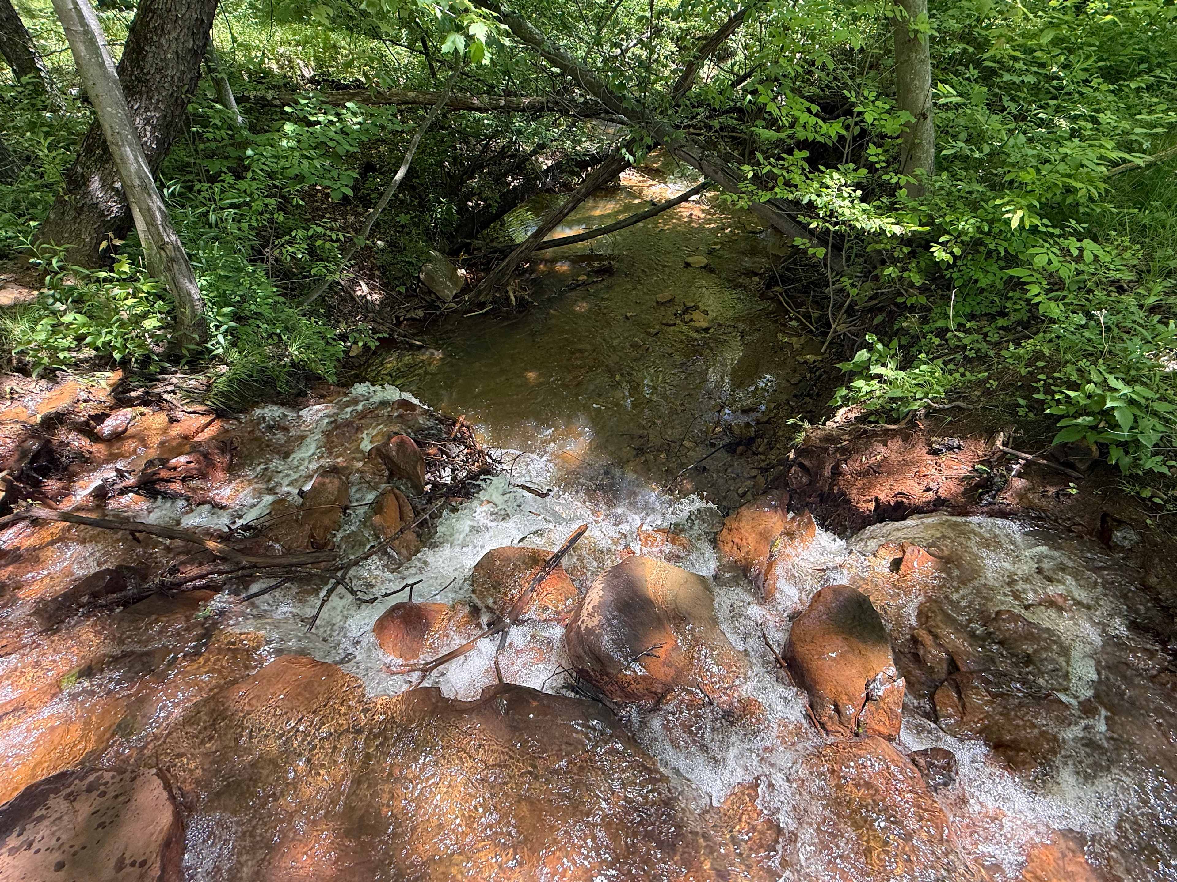 Top of the waterfall