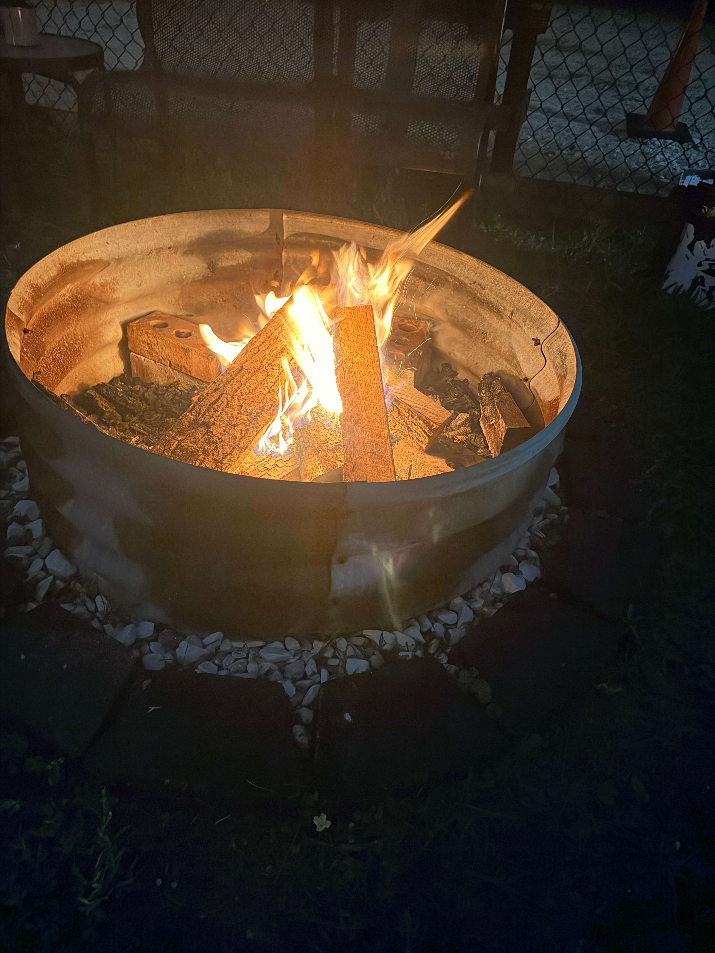 Relax by the fire