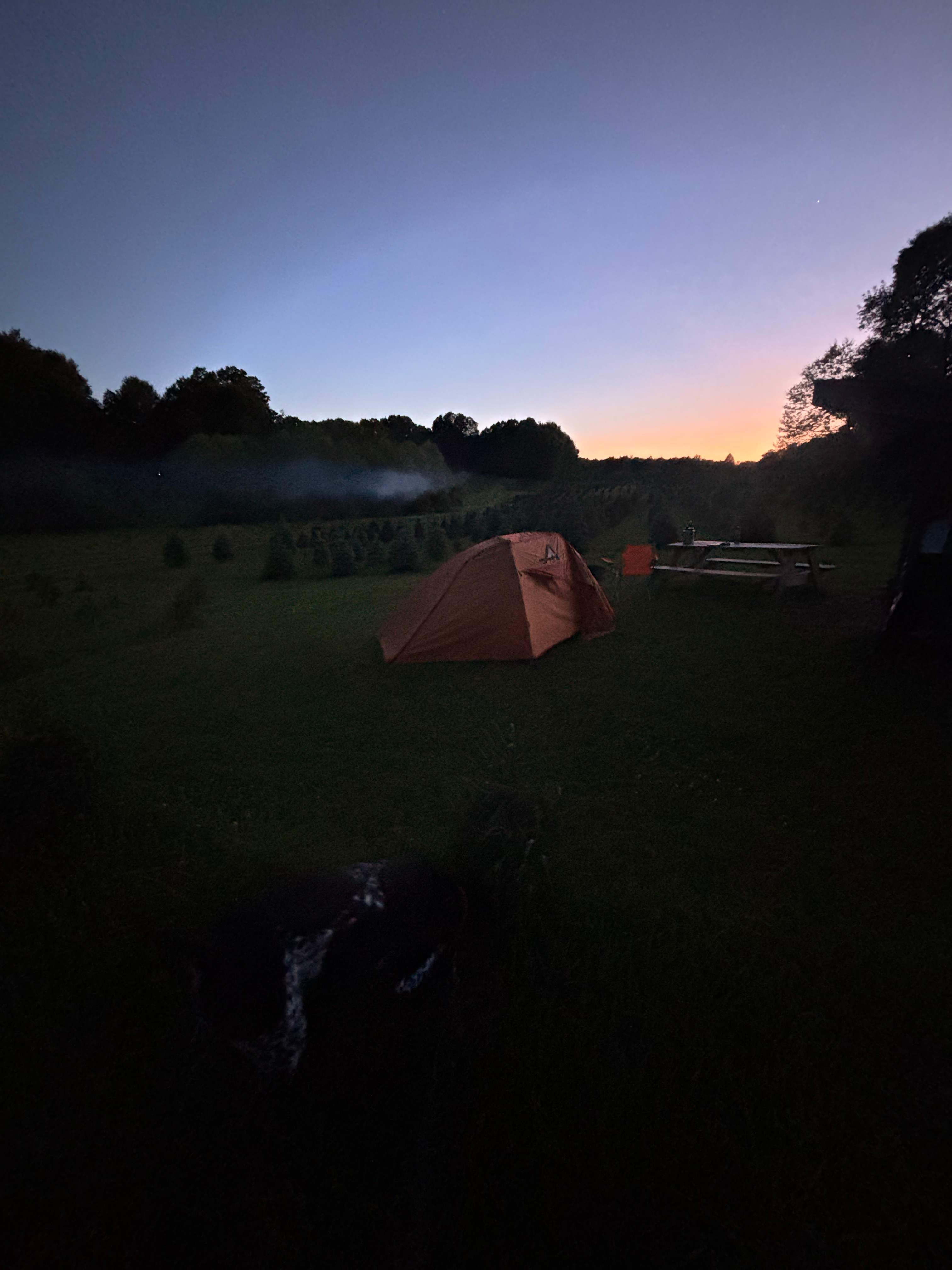 Camping at Heritage Farms