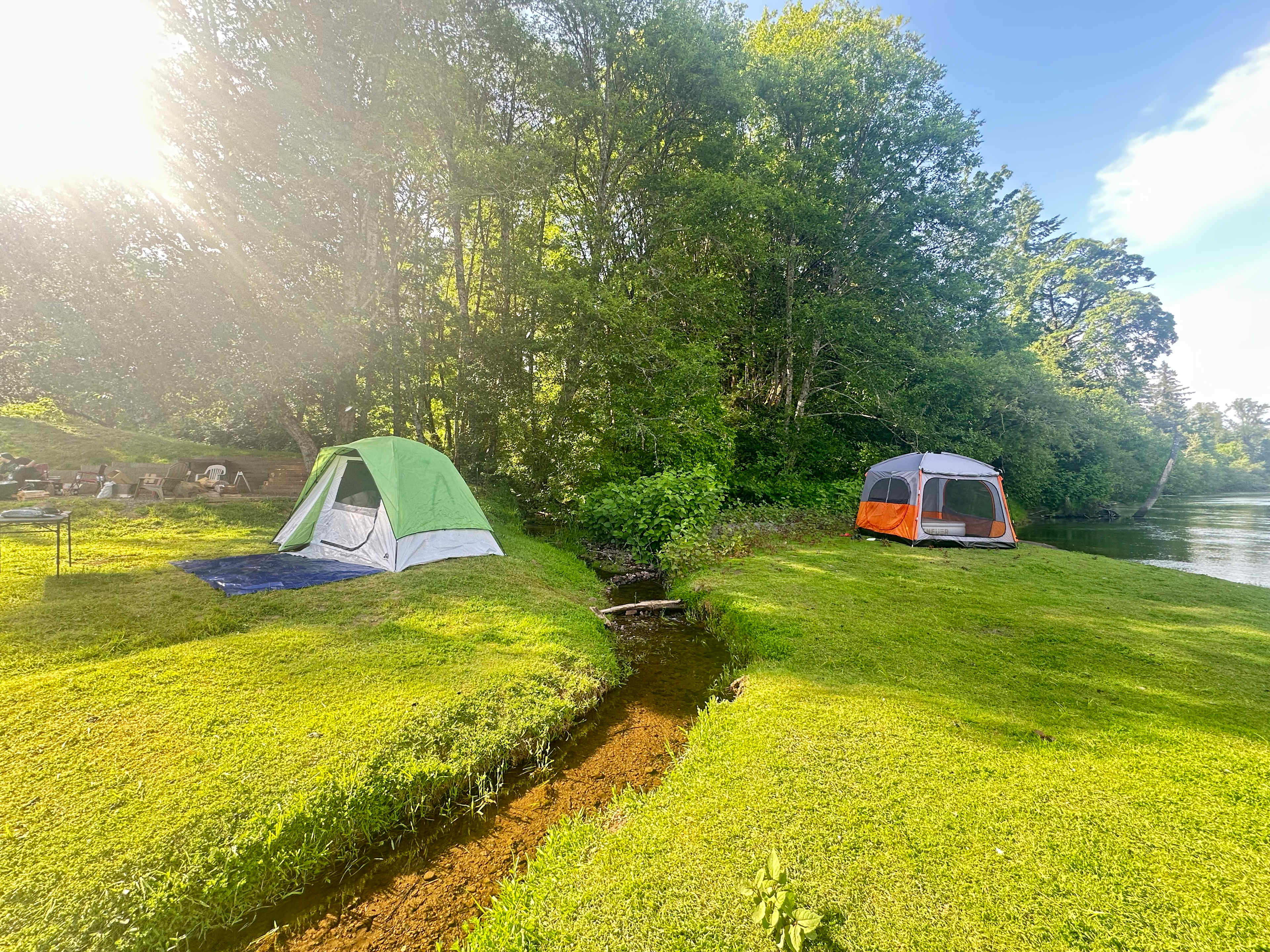 Cowlitz River Camping