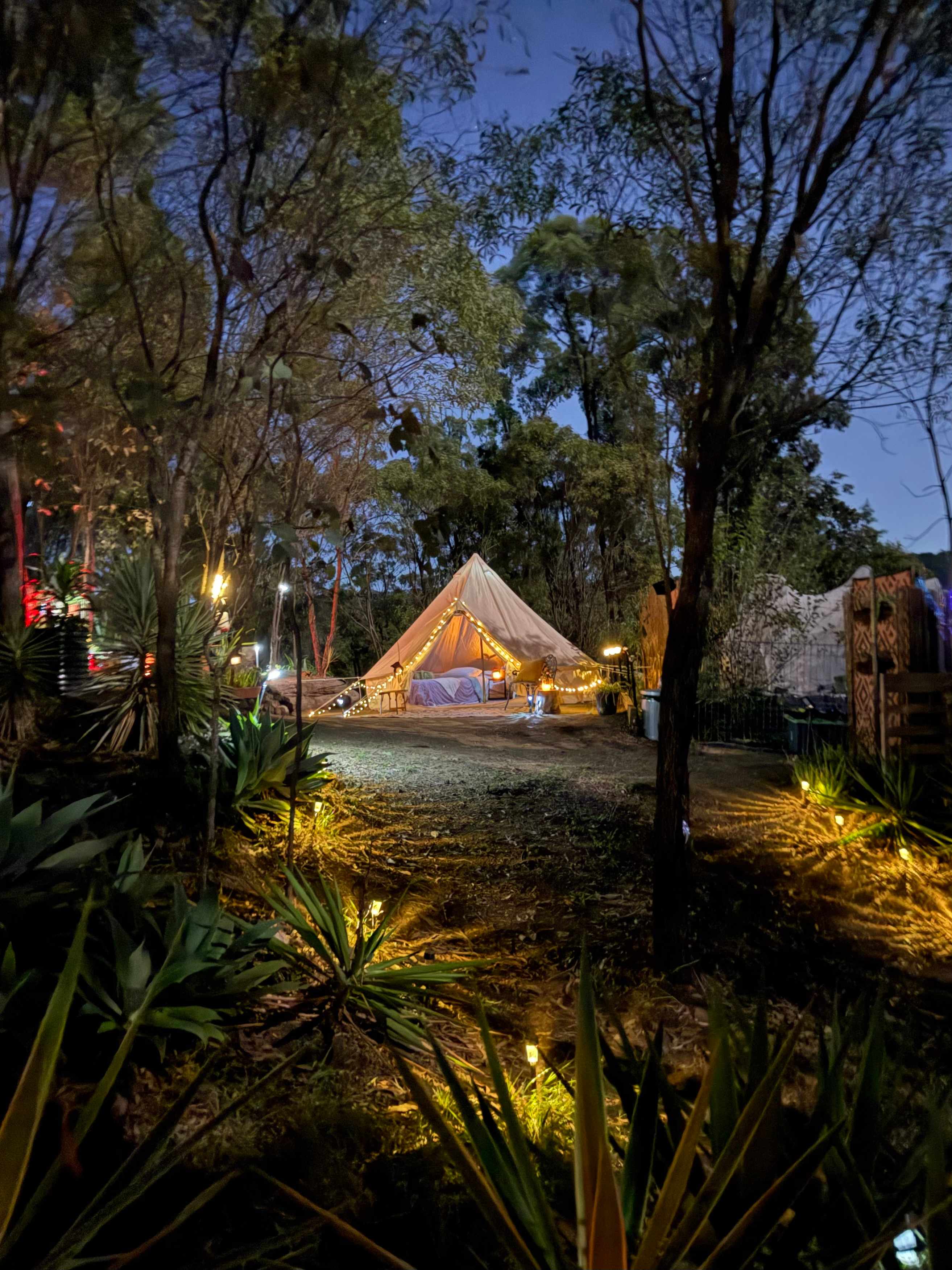 Luxury Glamping Upgrade - Mystical Glamping Experience