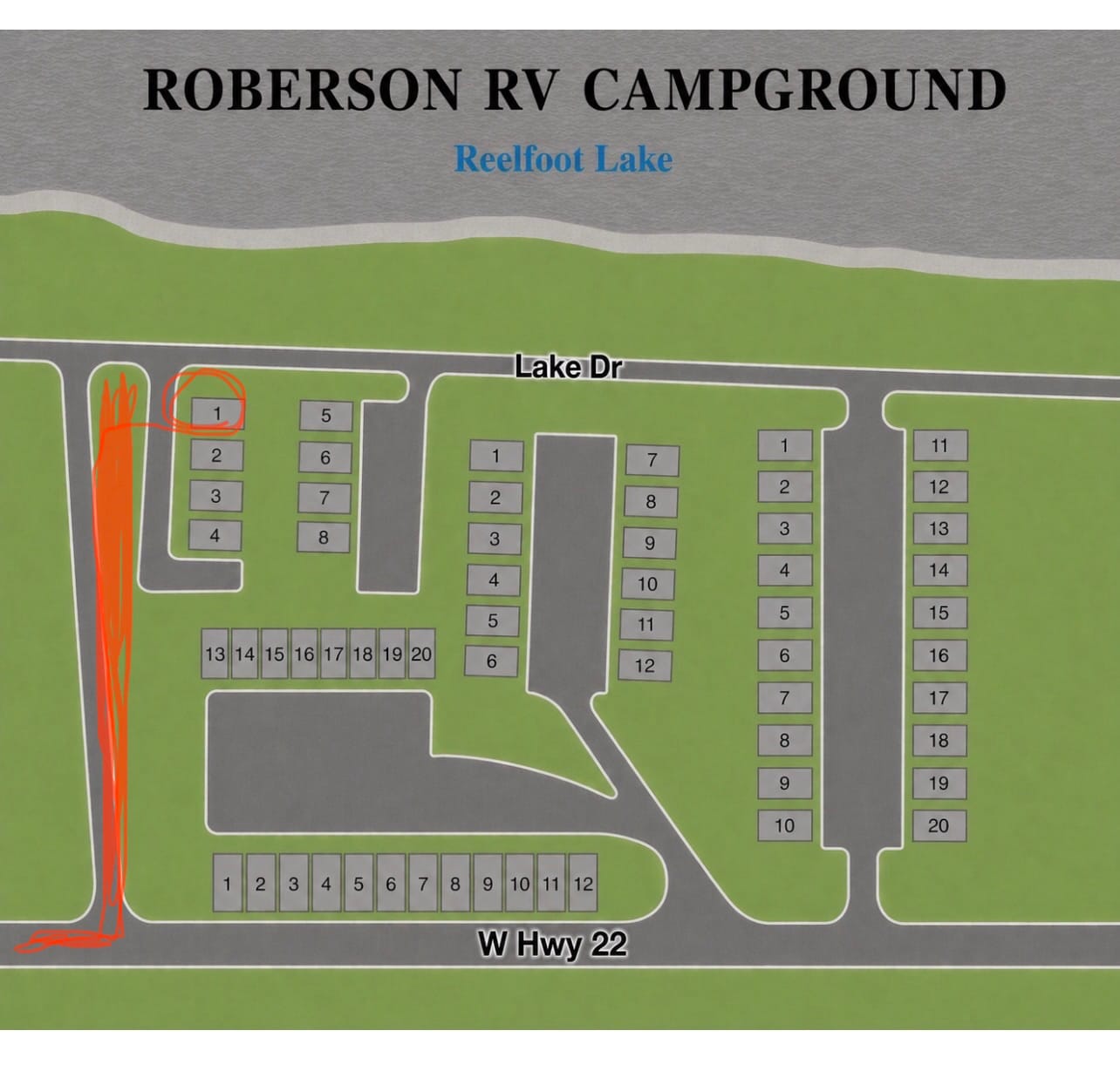 Picture of the site
