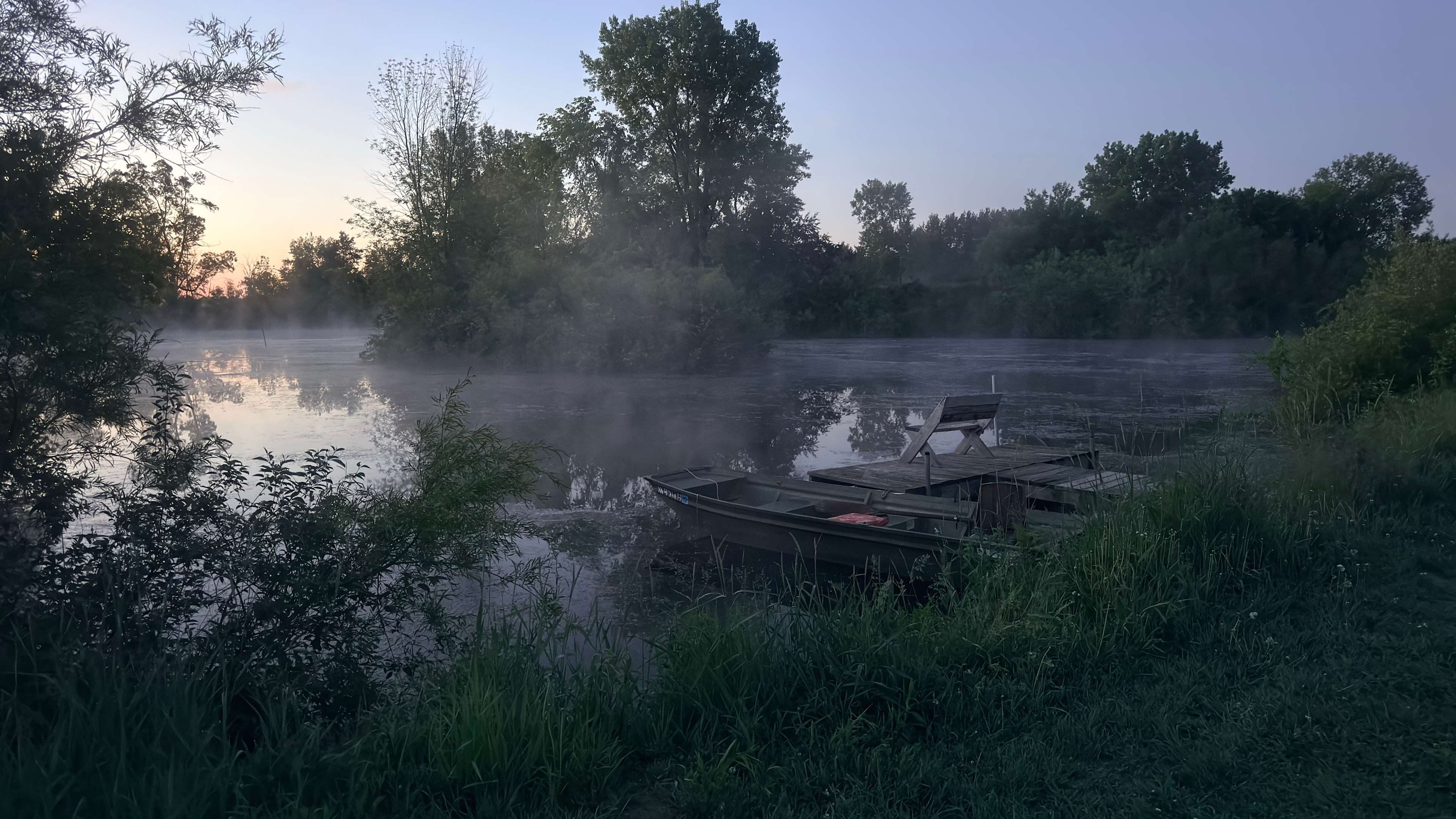 Mist on the water