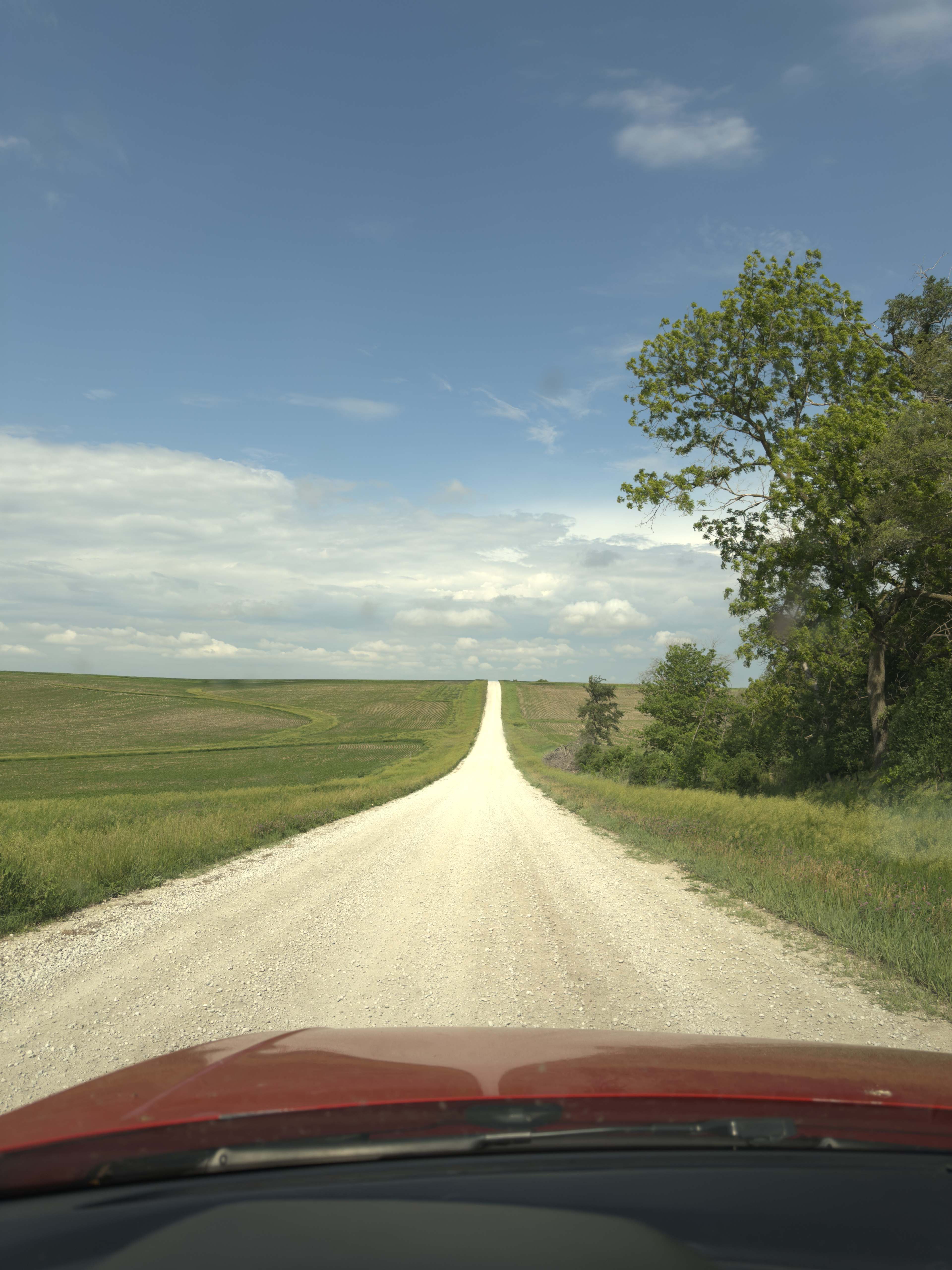 road to farm/campsite