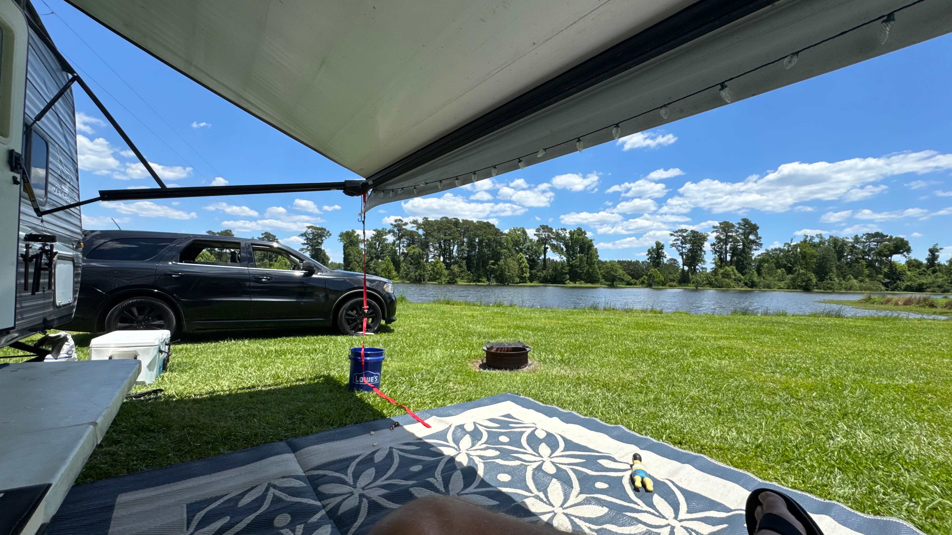 JCO Campground at Lee Baysden Pond