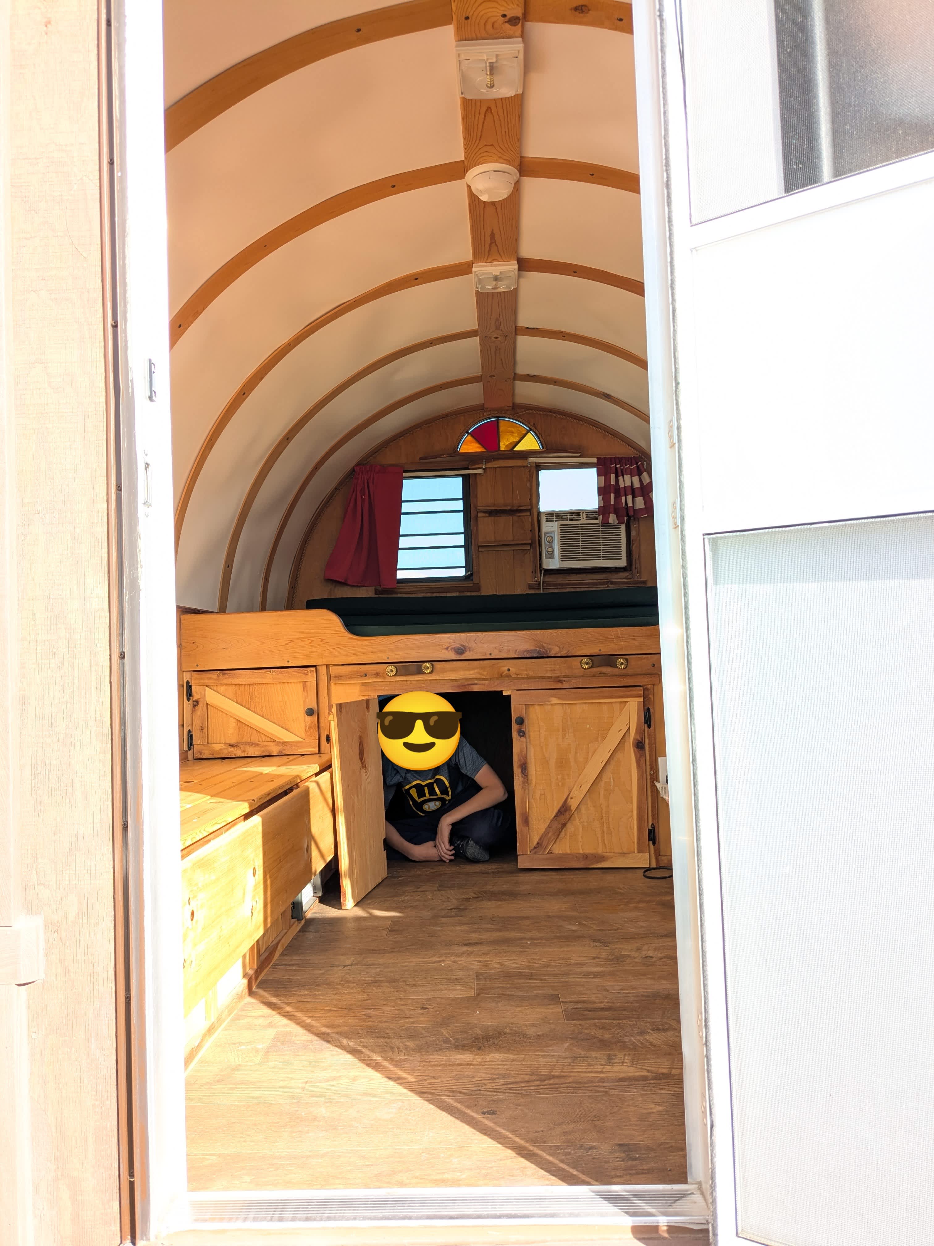 Sheep Wagon interior