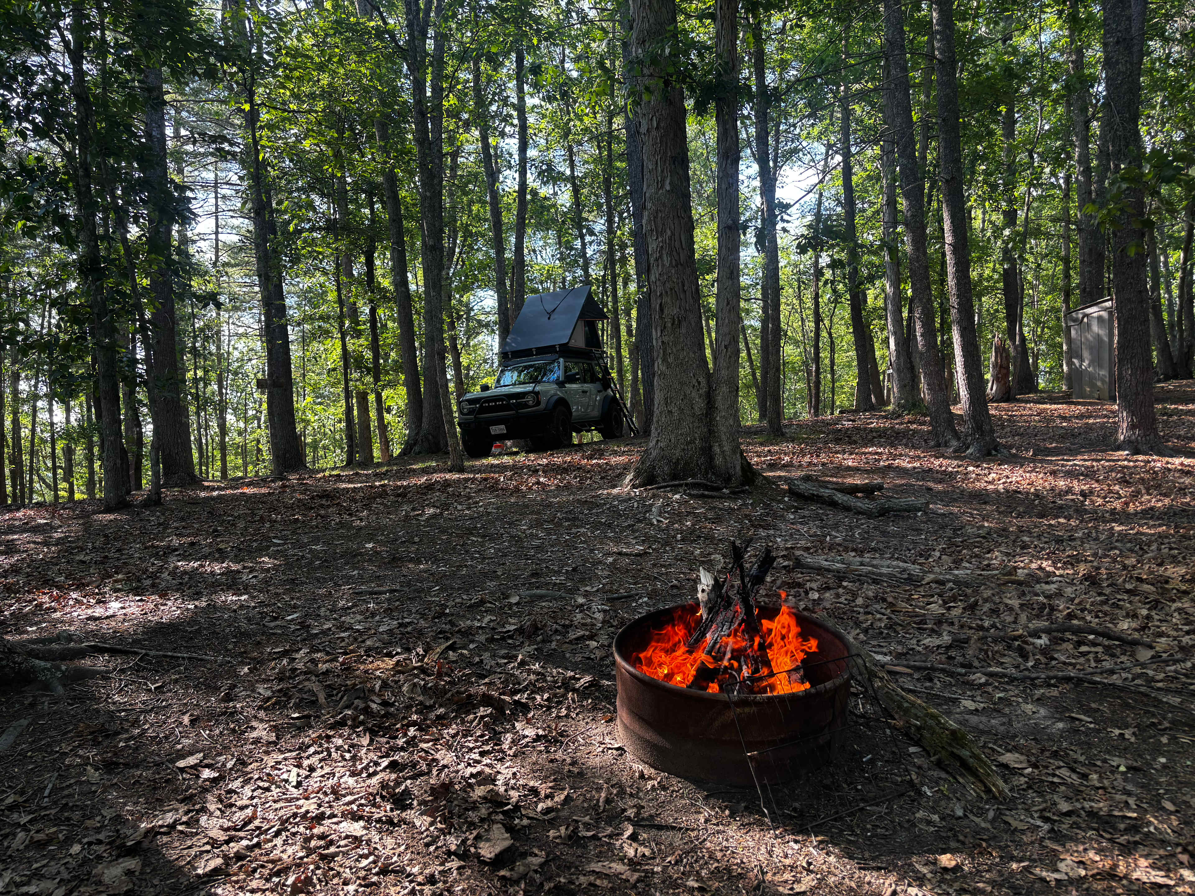Camping at Lazy River Farm