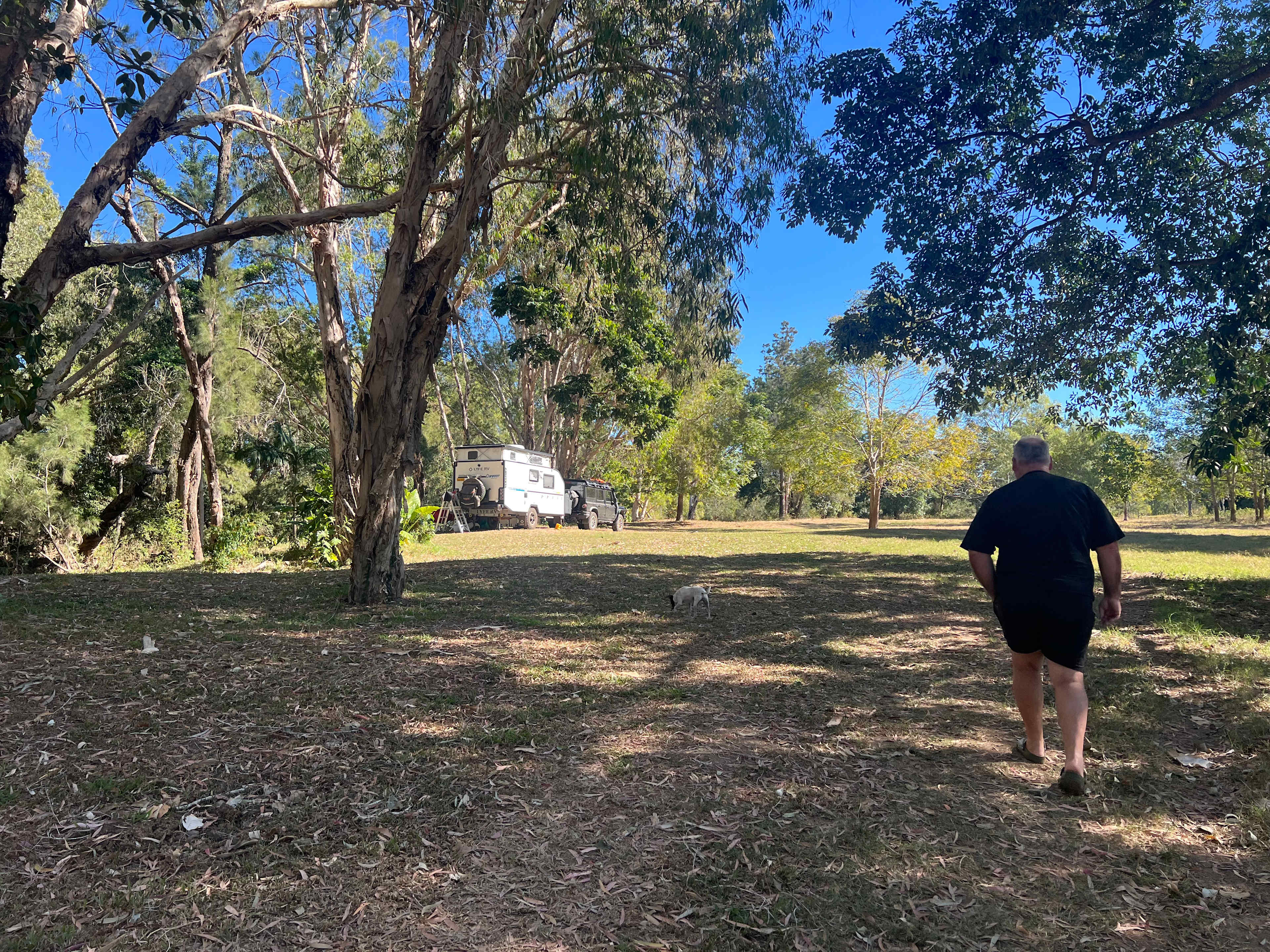 Camping in the overflow 