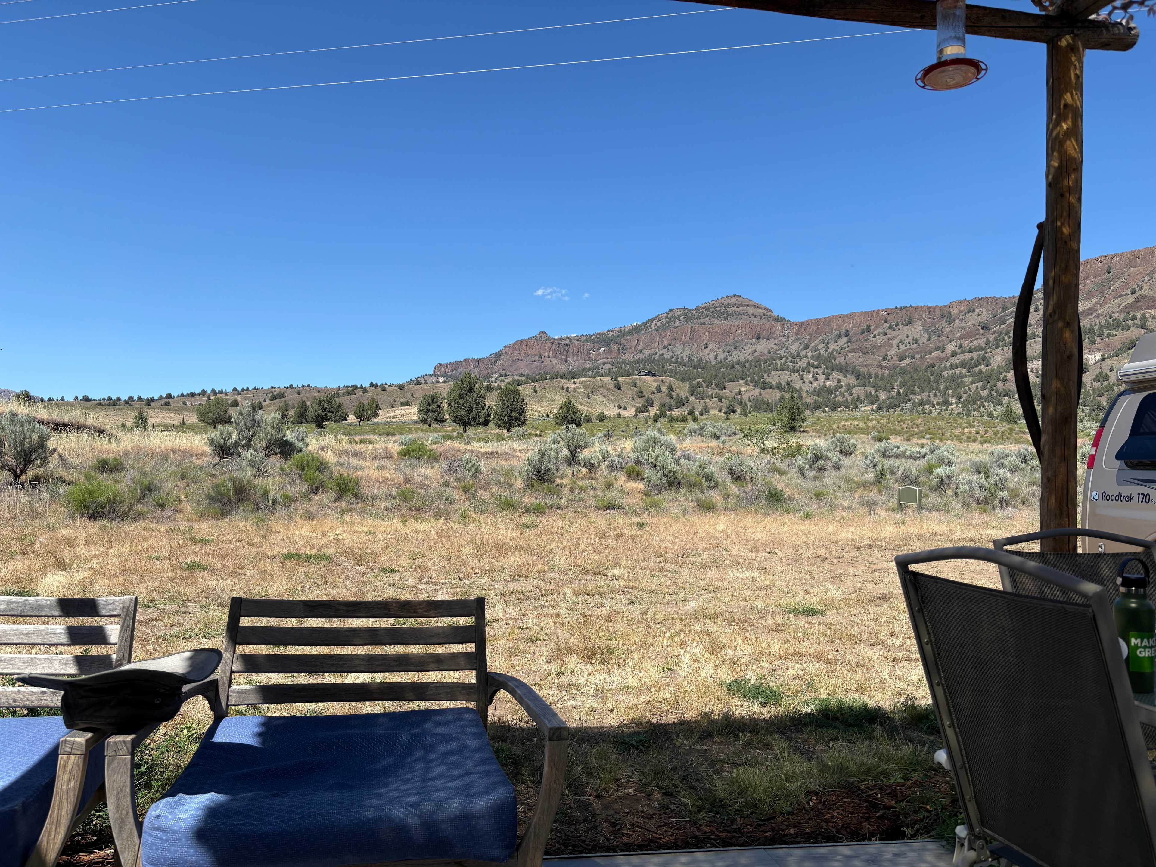 View from the “pergola”