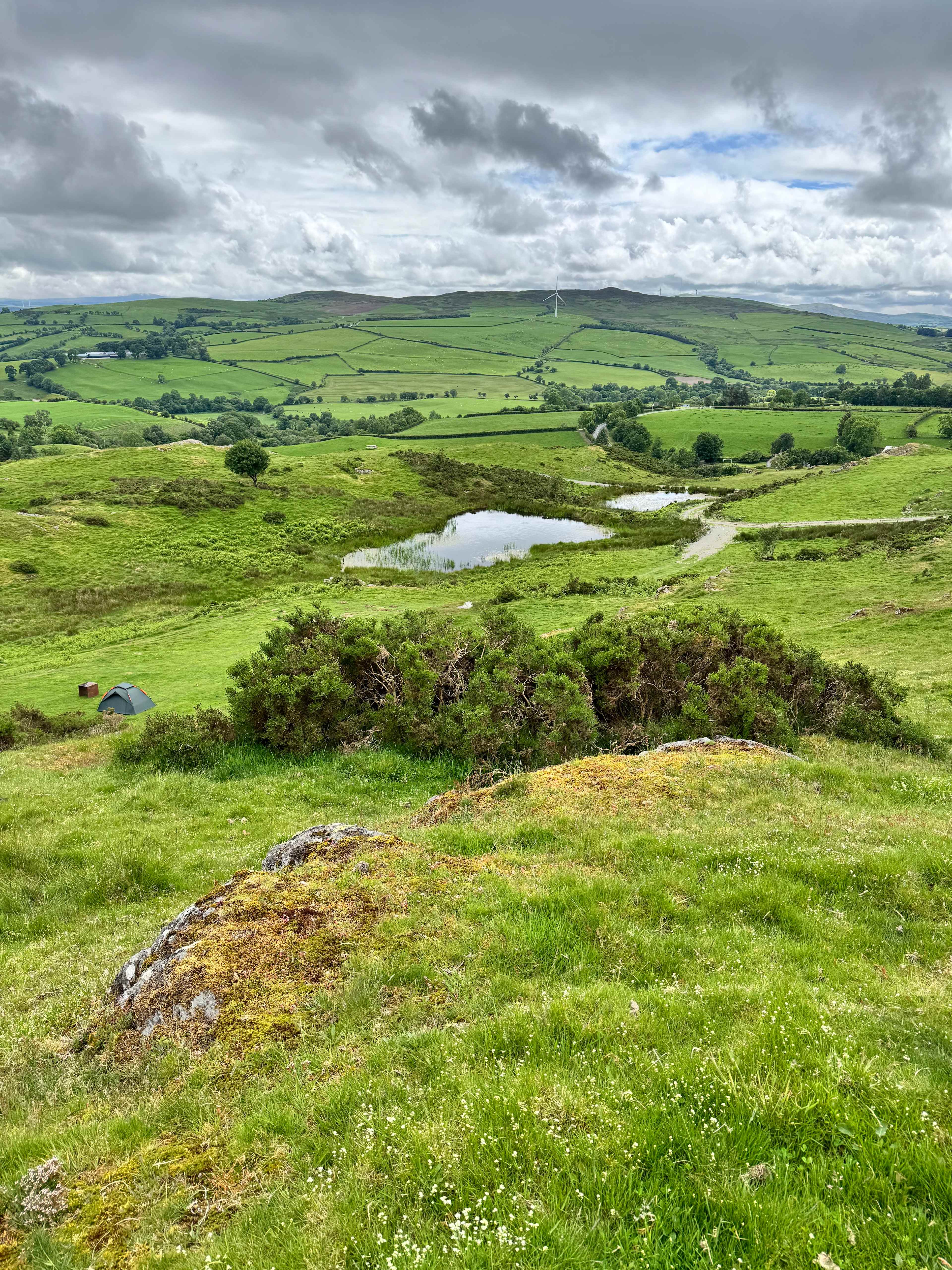 Mynydd Derwydd Wildcamping