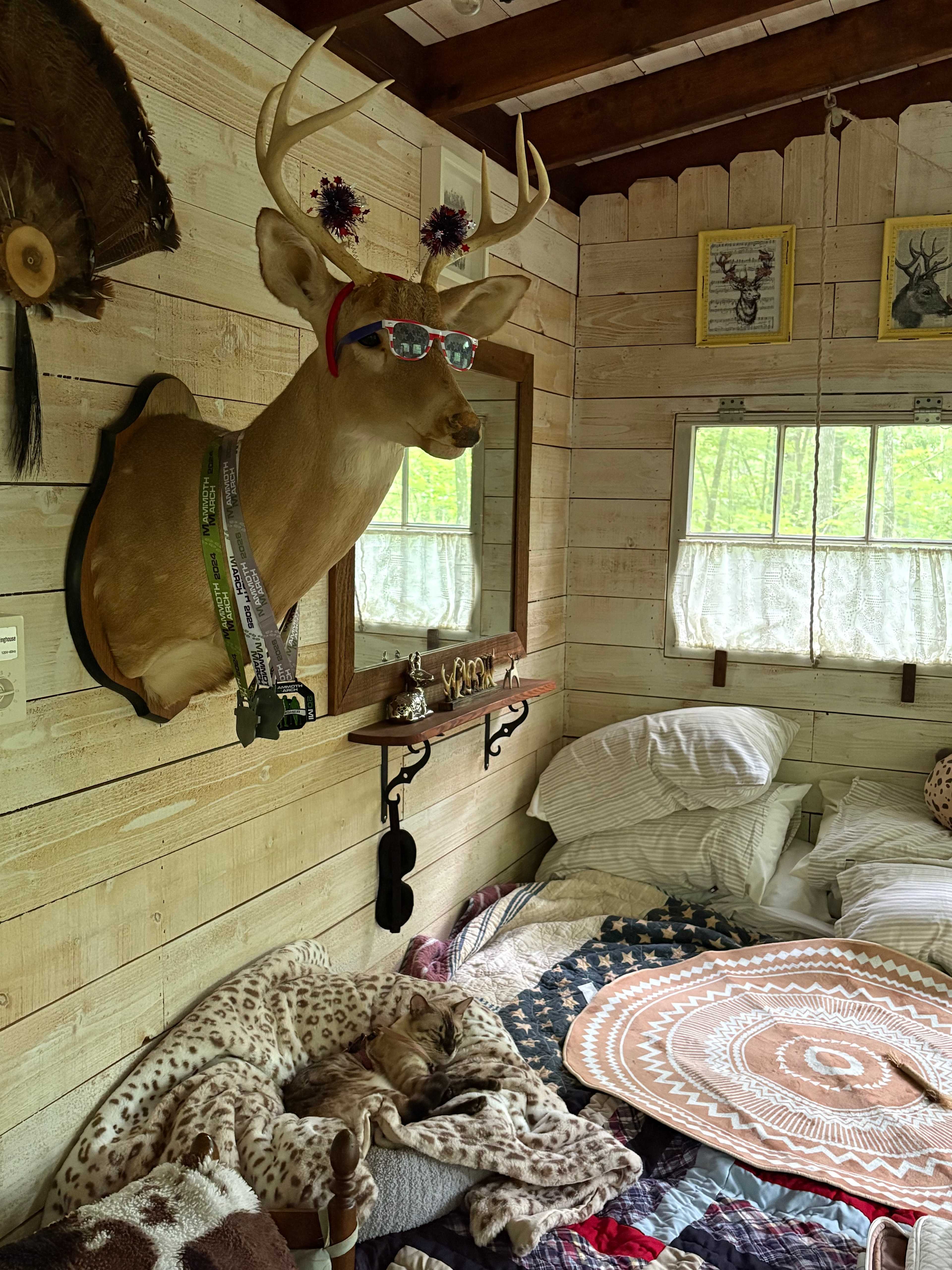 Glamping at Deer Camp Cabin