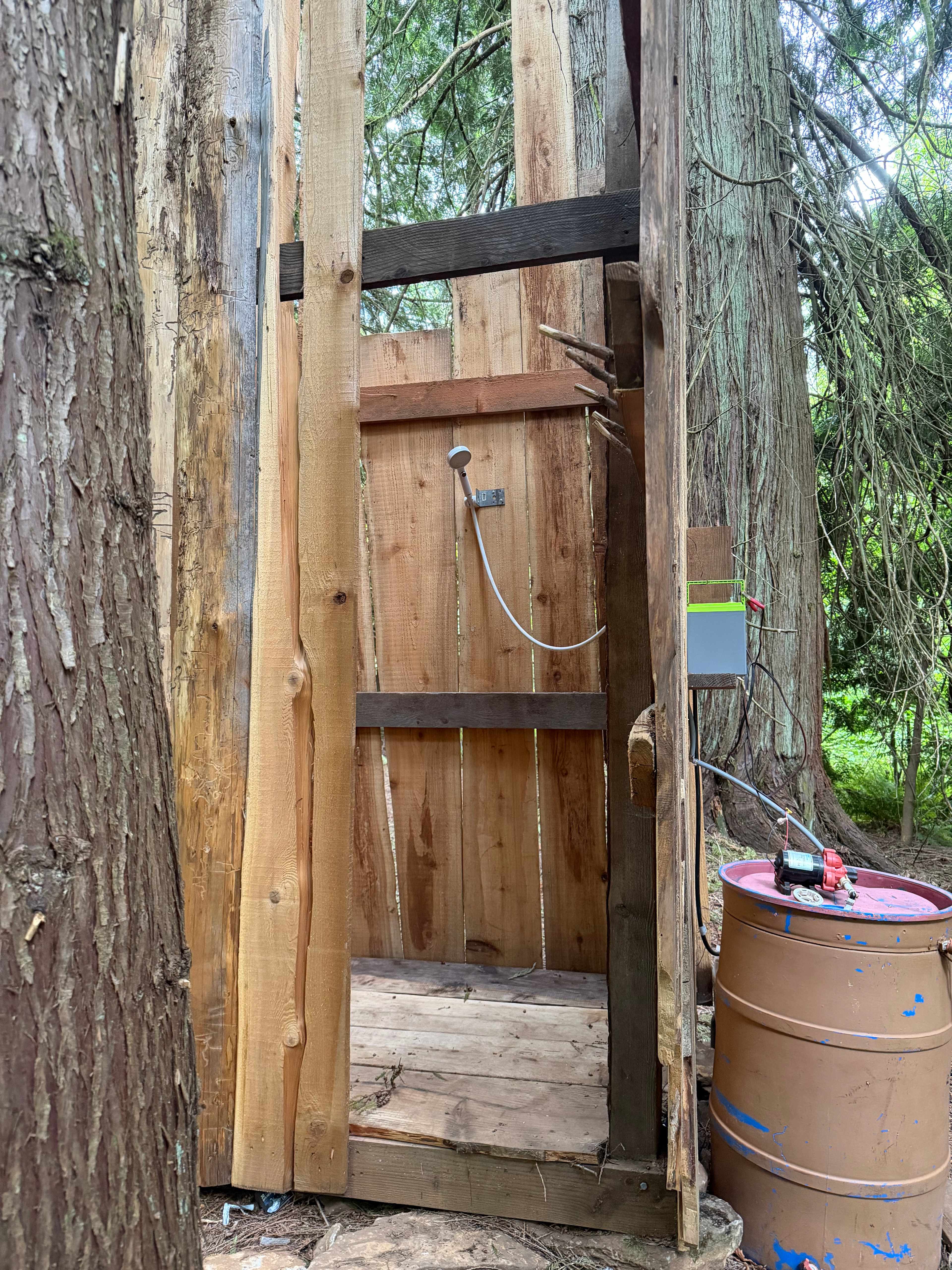 Shower closeby