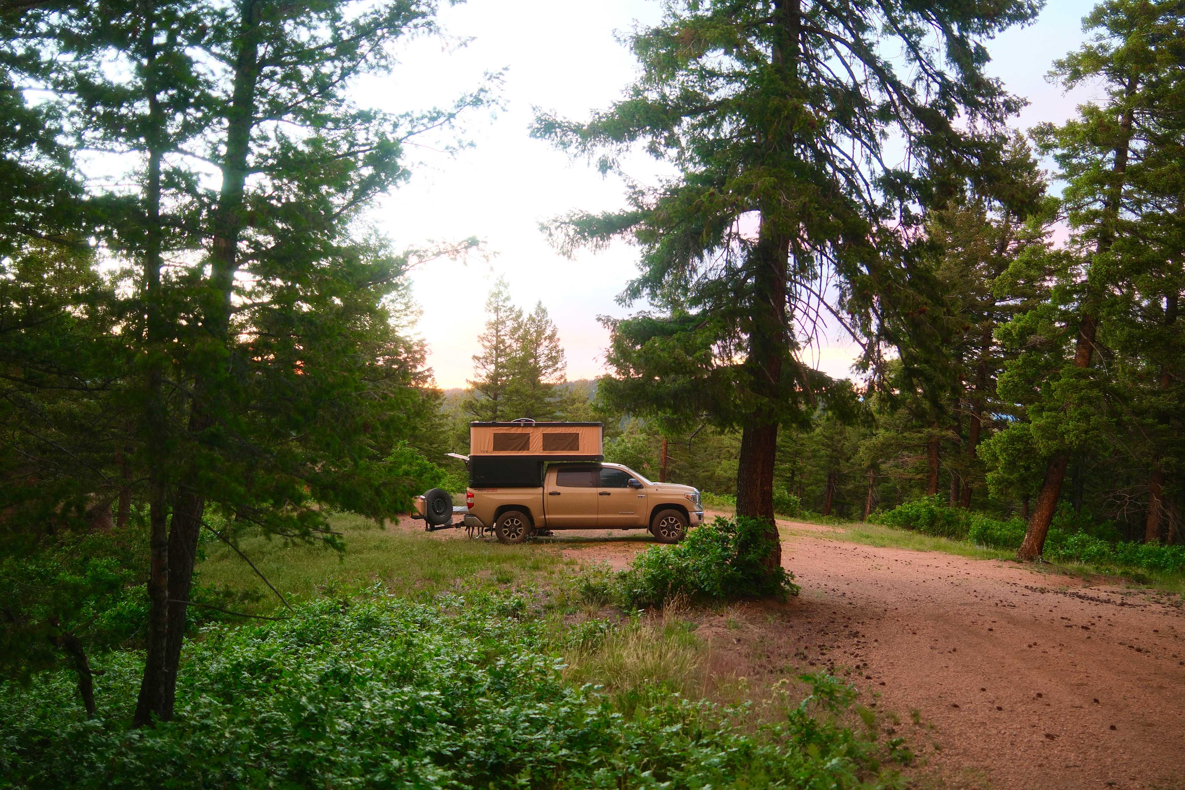 campsite 2– from top of hill